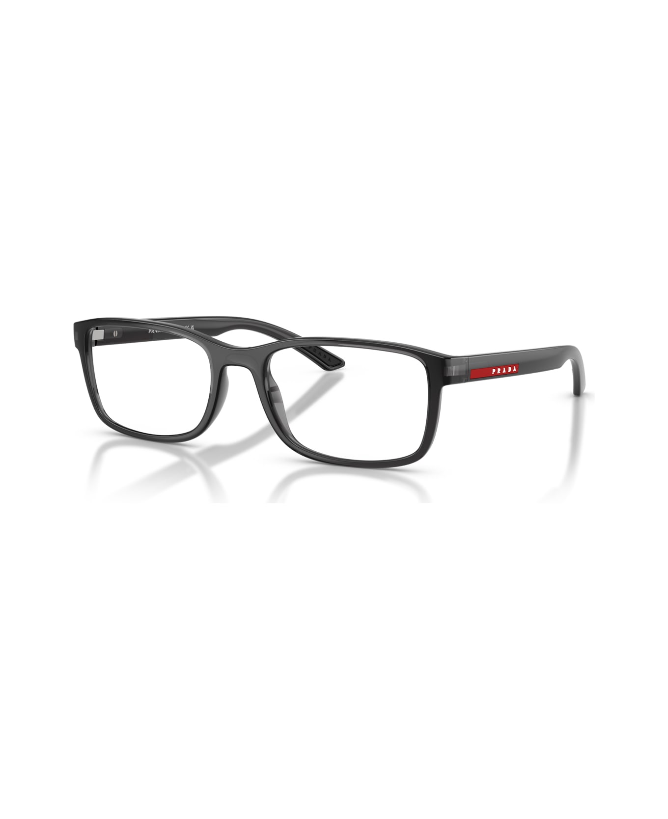 Prada Linea Rossa Ps 06rv 01d1o1 Grigio Trasparente Glasses - Grigio