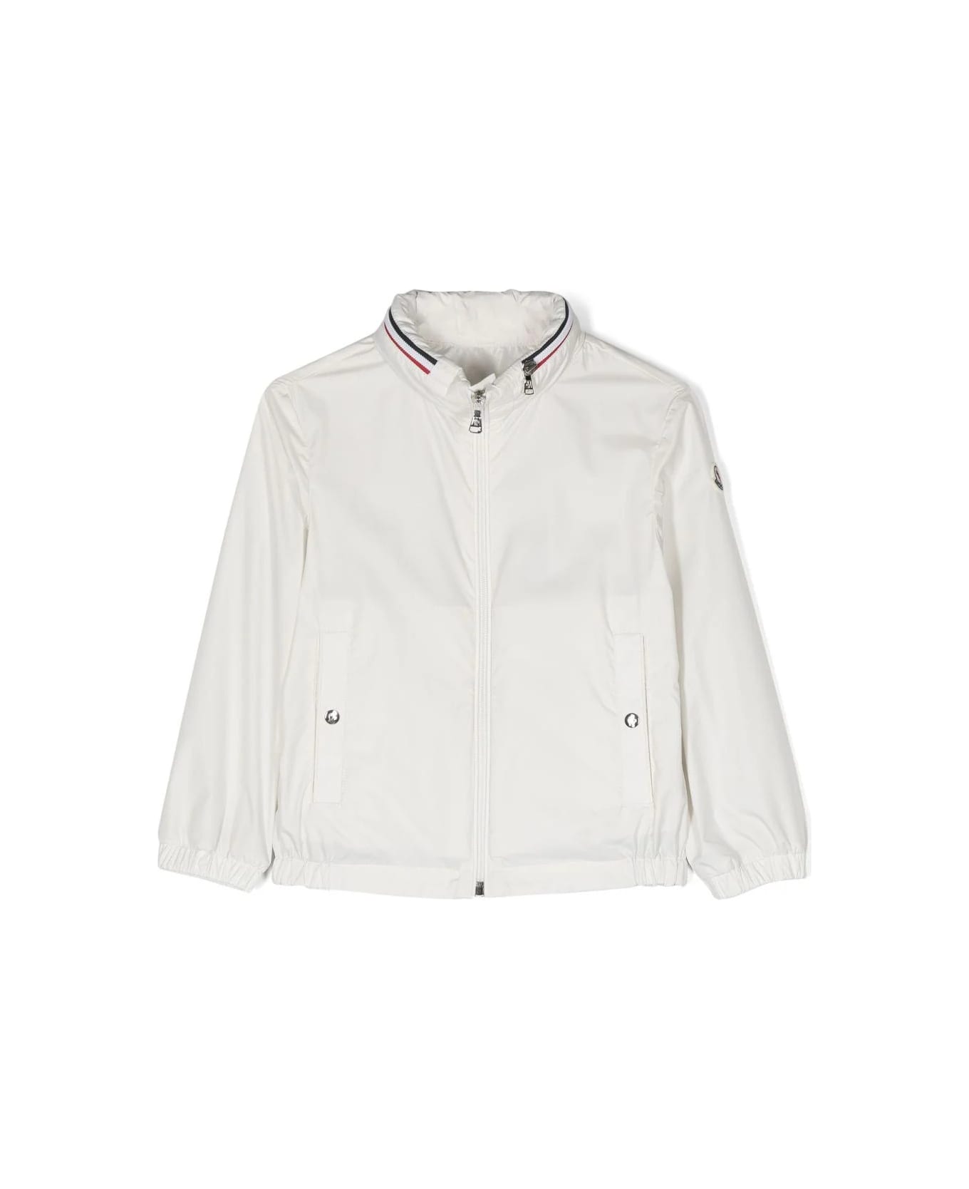 Moncler White Farlak Windbreaker Jacket - White コート＆ジャケット
