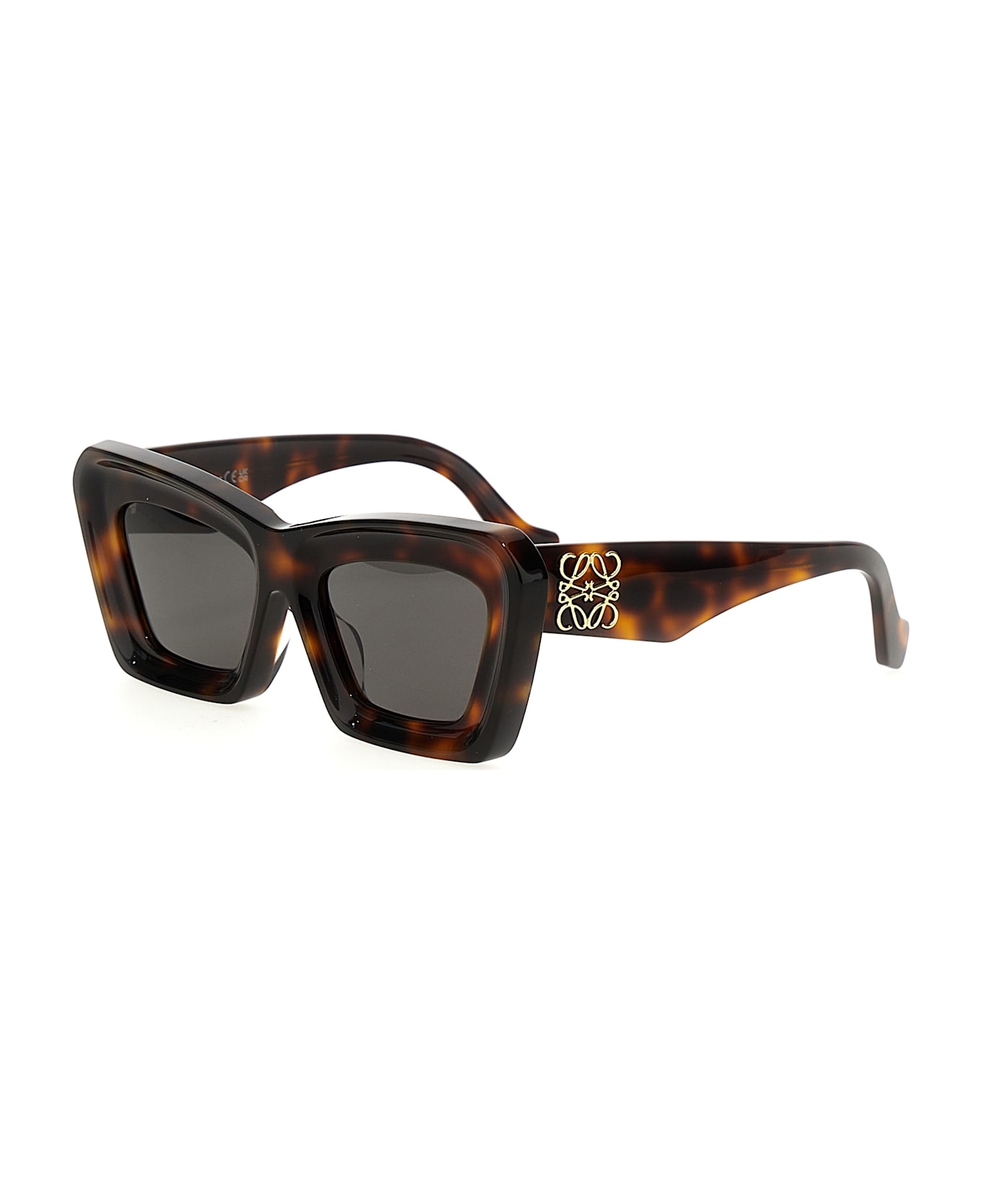 Loewe 'beveled' Sunglasses - Brown