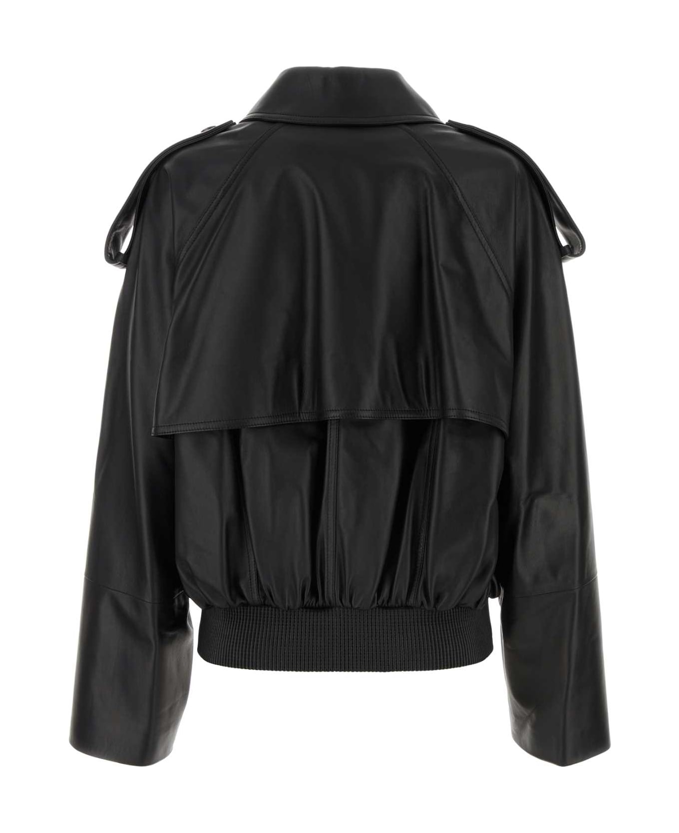 Loewe Black Nappa Leather Jacket - BLACK