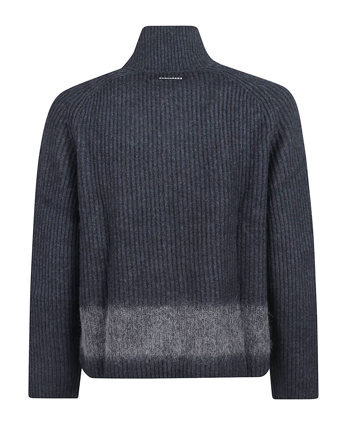 Dsquared2 Zipped Cardigan - Grey