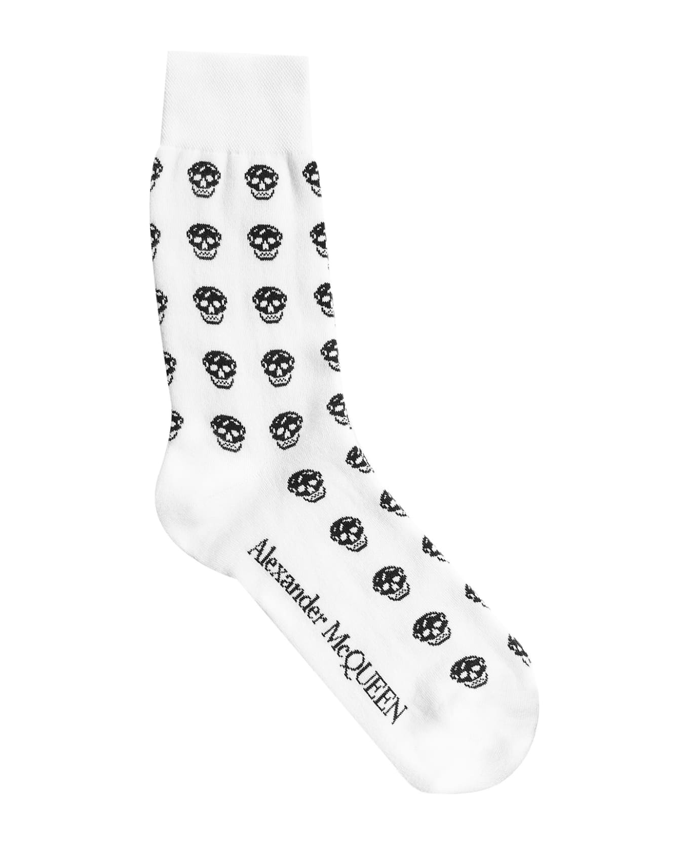 Alexander McQueen Socks - White BLACK