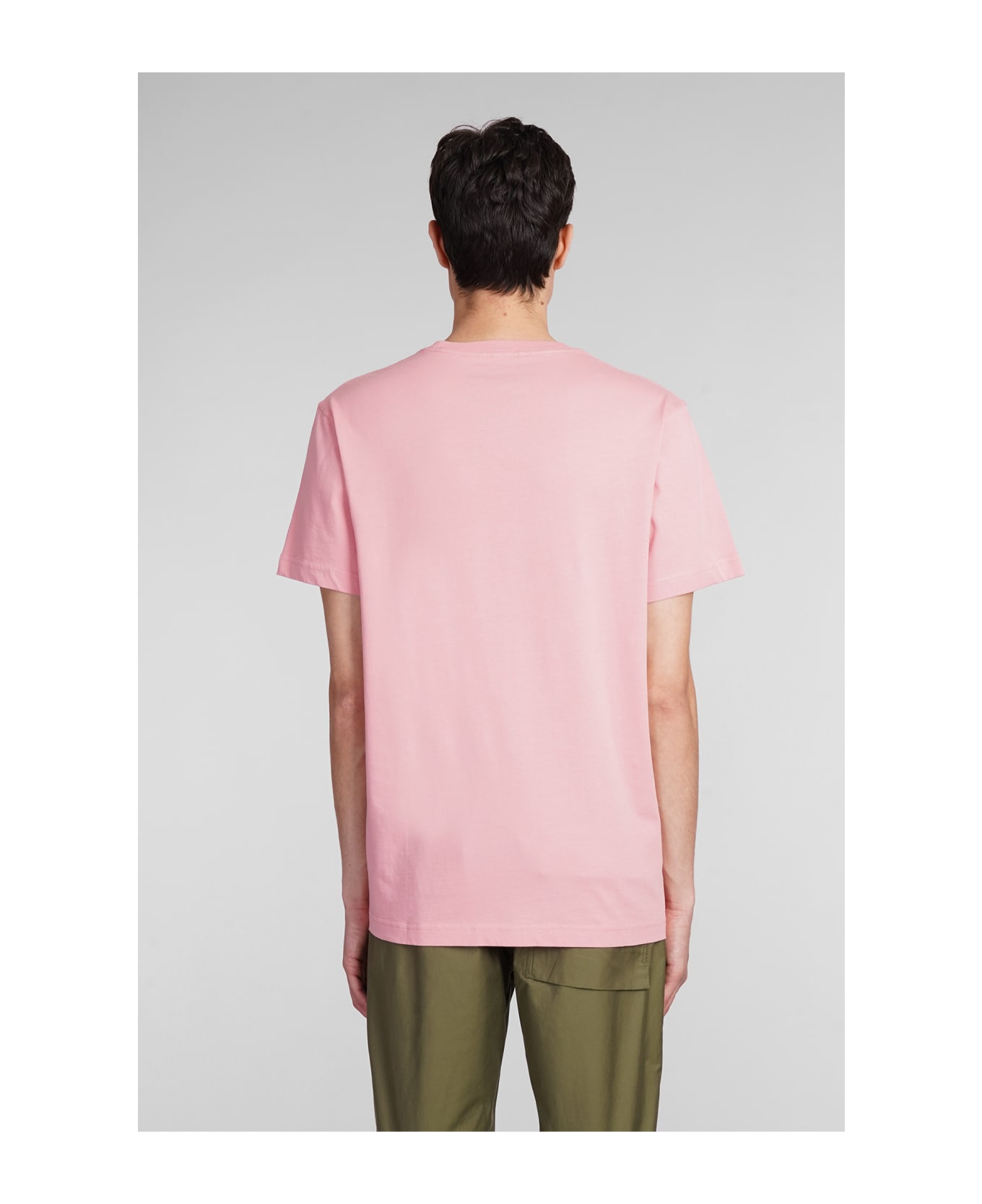 Maharishi T-shirt In Rose-pink Cotton - rose-pink