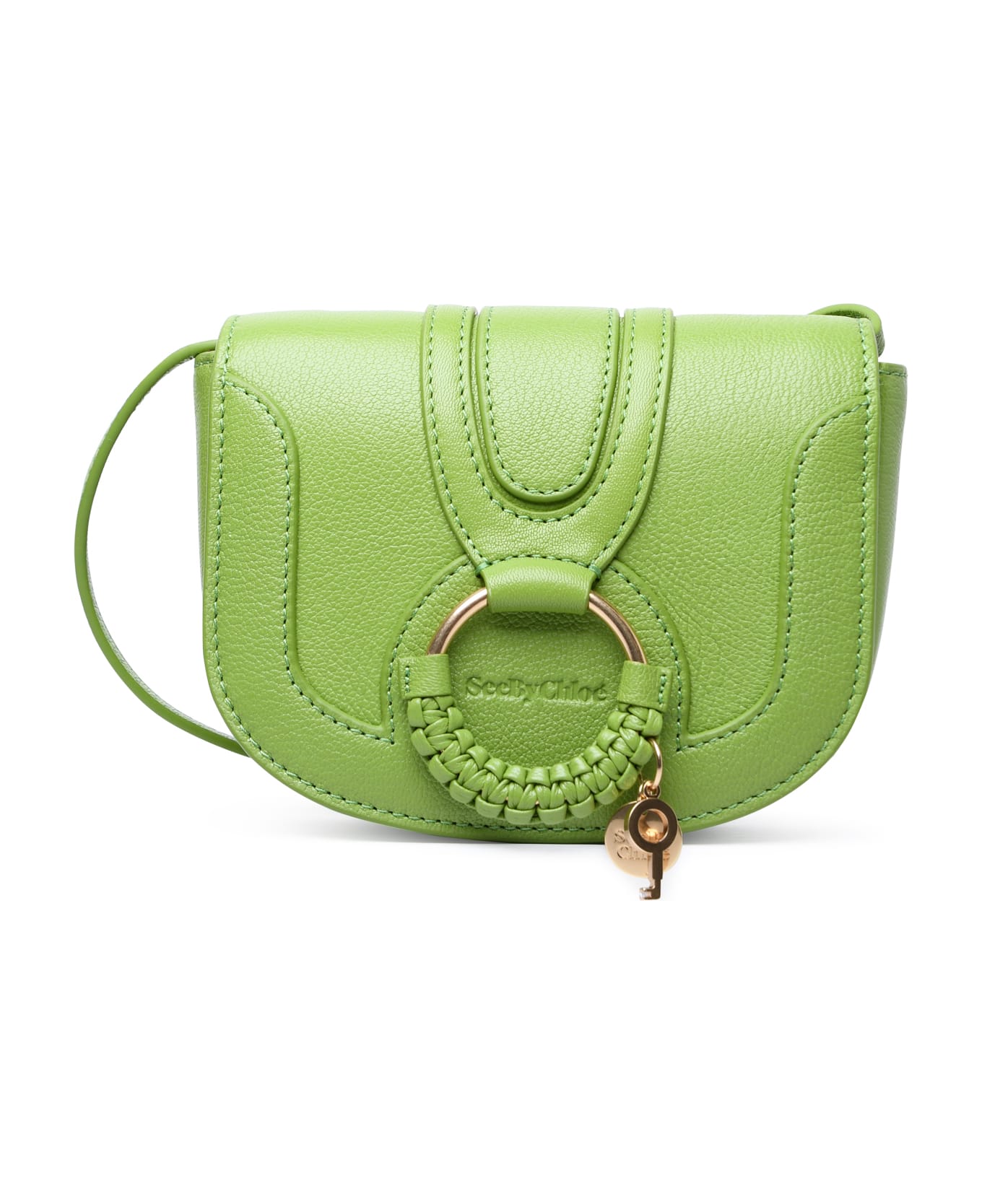 See by Chloé Small 'hana' Green Leather Bag - Green