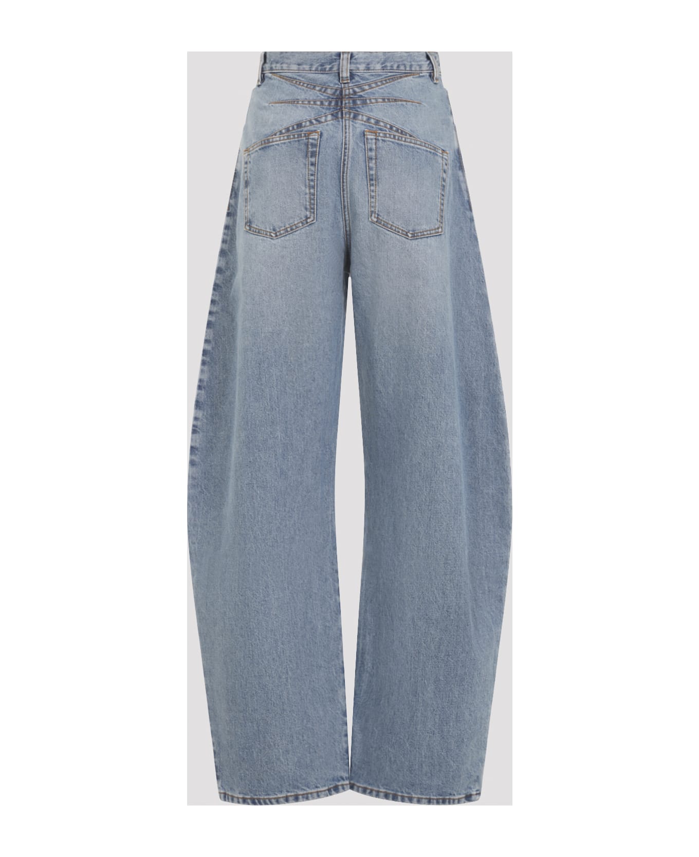 Alaia Alaïa Round Jeans - Cloudy Blue