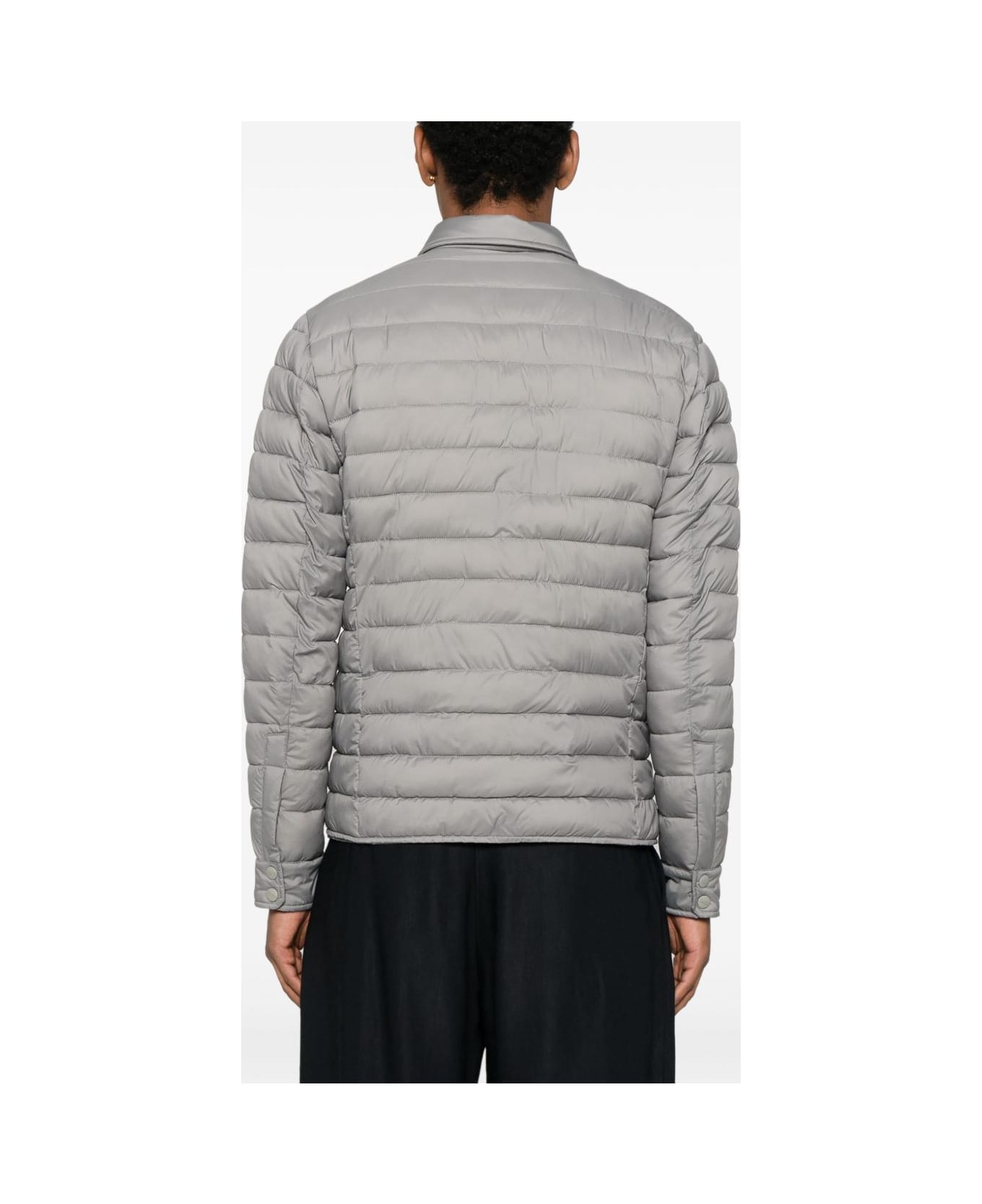 Herno 
la Denim
 Quilted Down Jacket - Grey