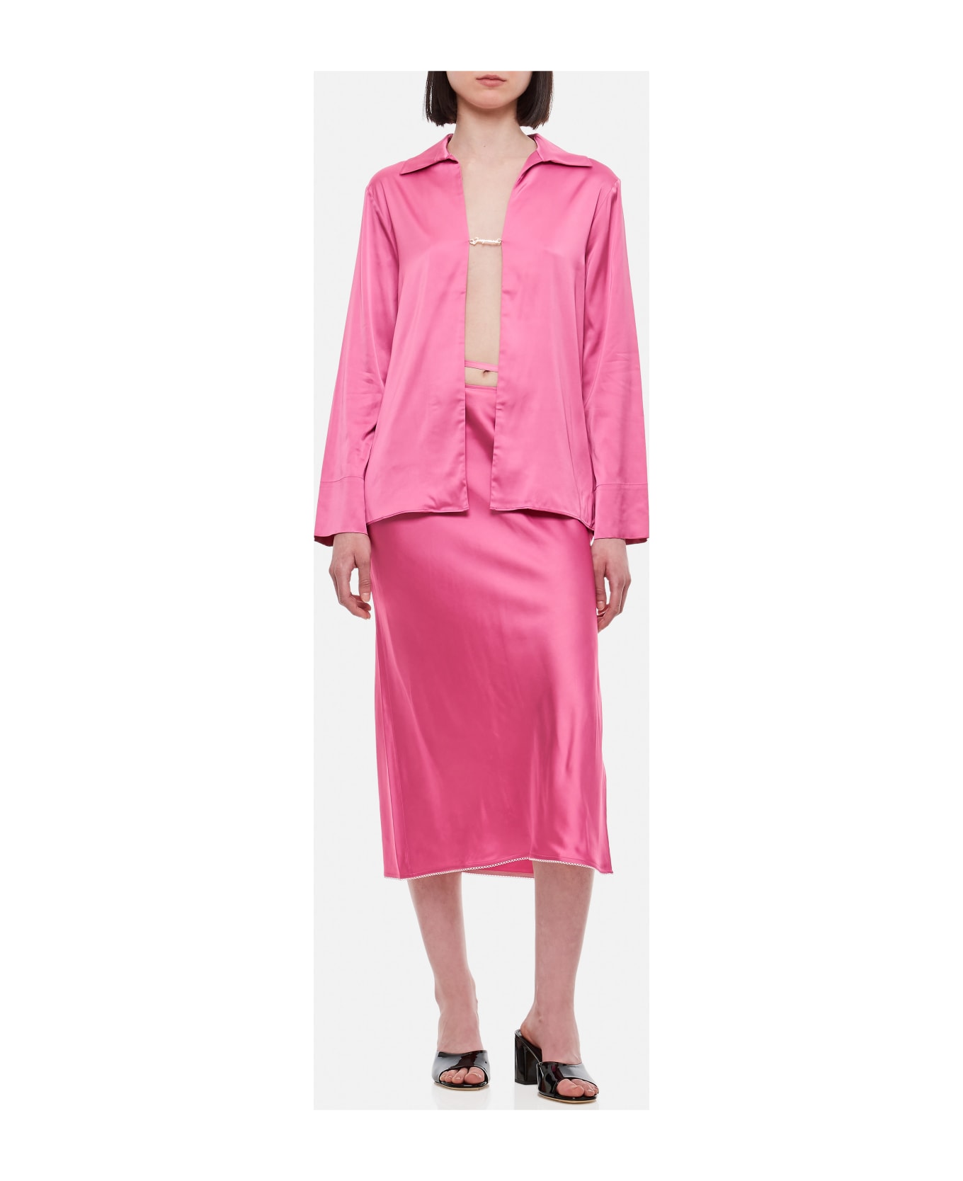 Jacquemus La Jupe Notte - Pink スカート