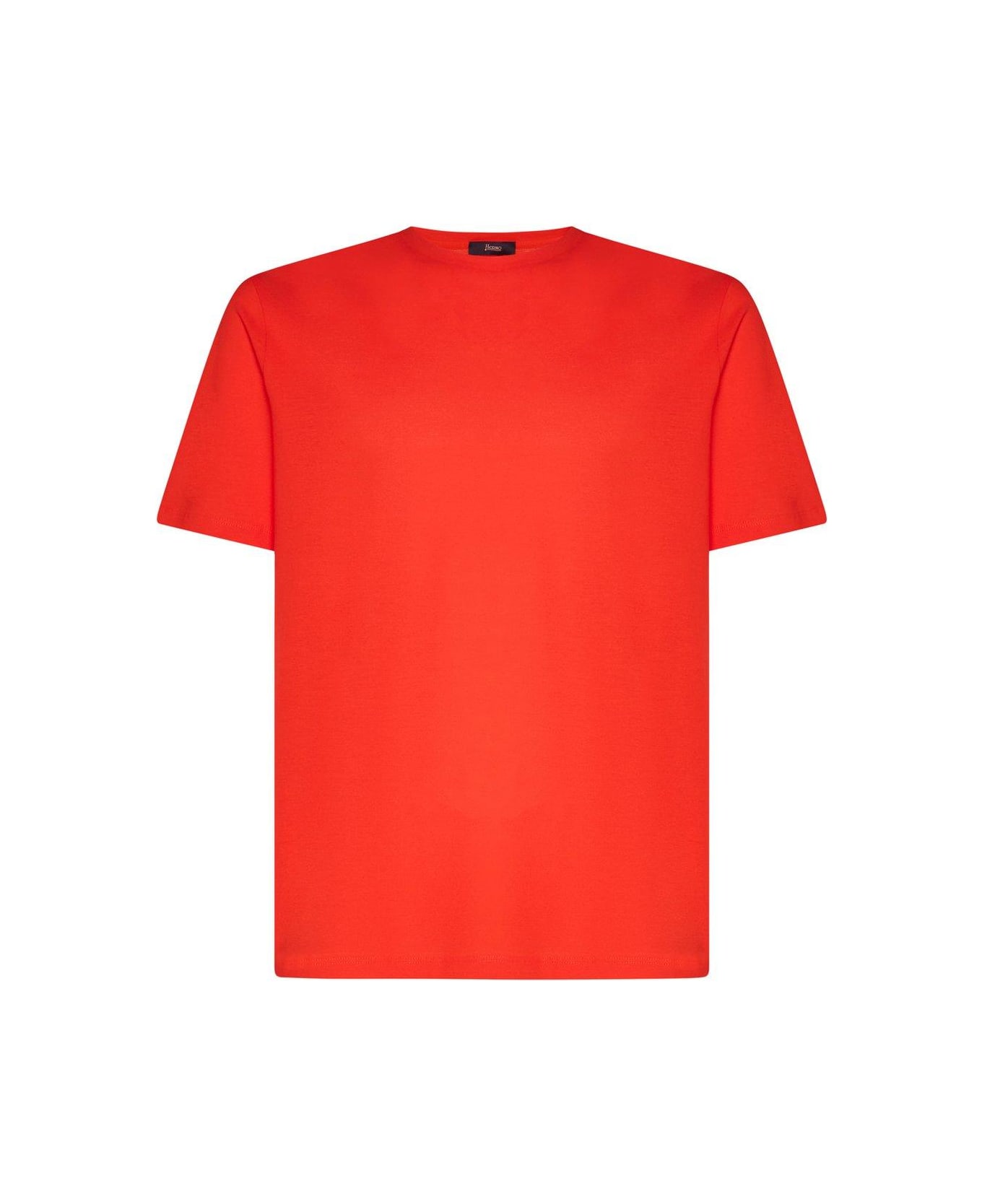 Herno Tshirt Crepe - Orange