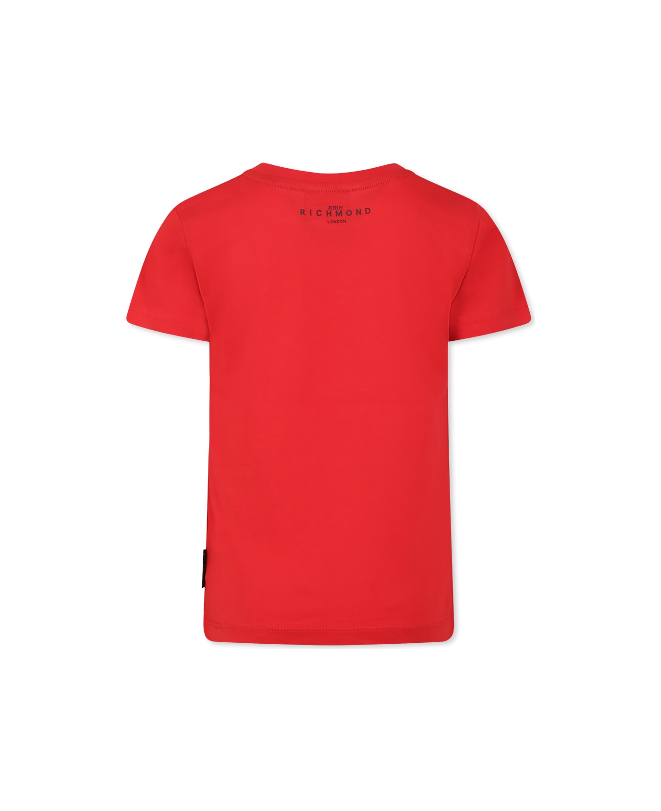 Richmond Red T-shirt For Boy With Logo - Red