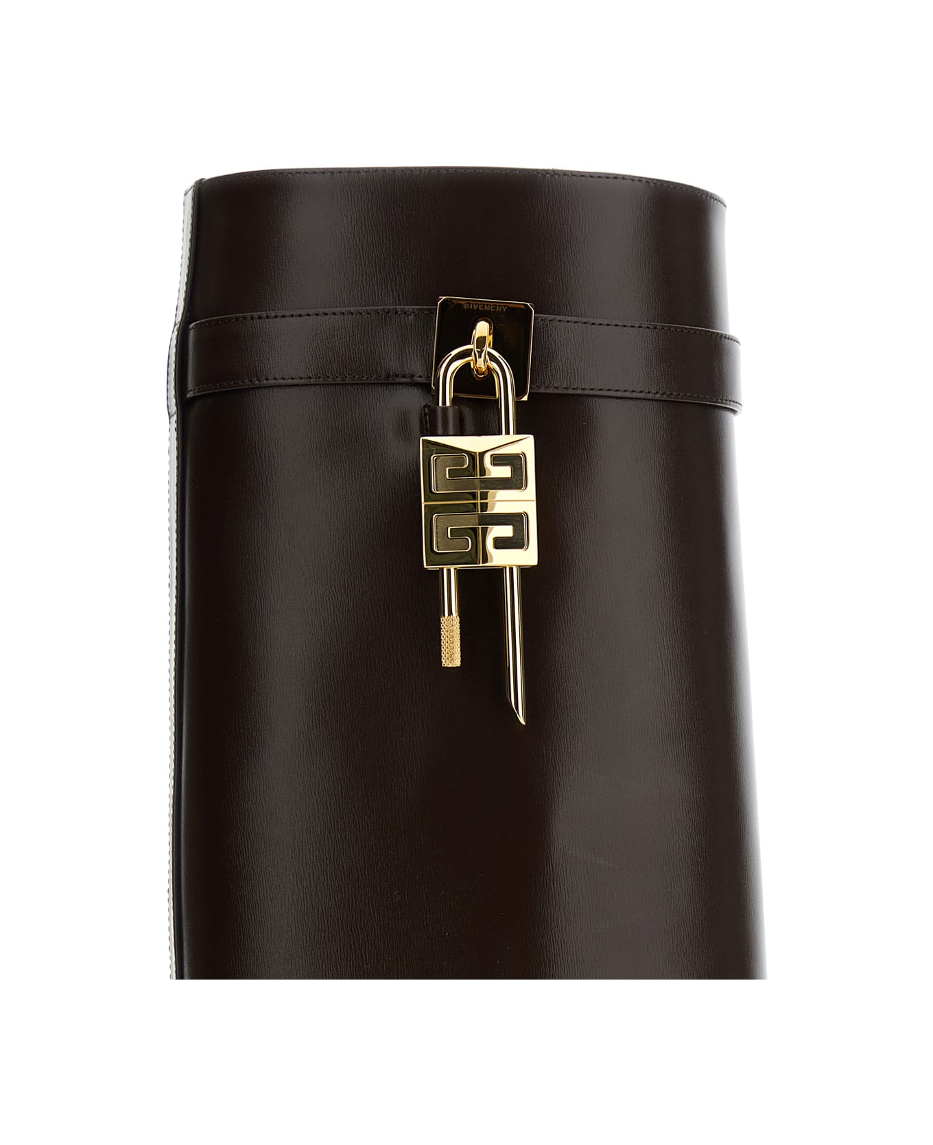 Givenchy Boot 
shark Lock
 - Brown