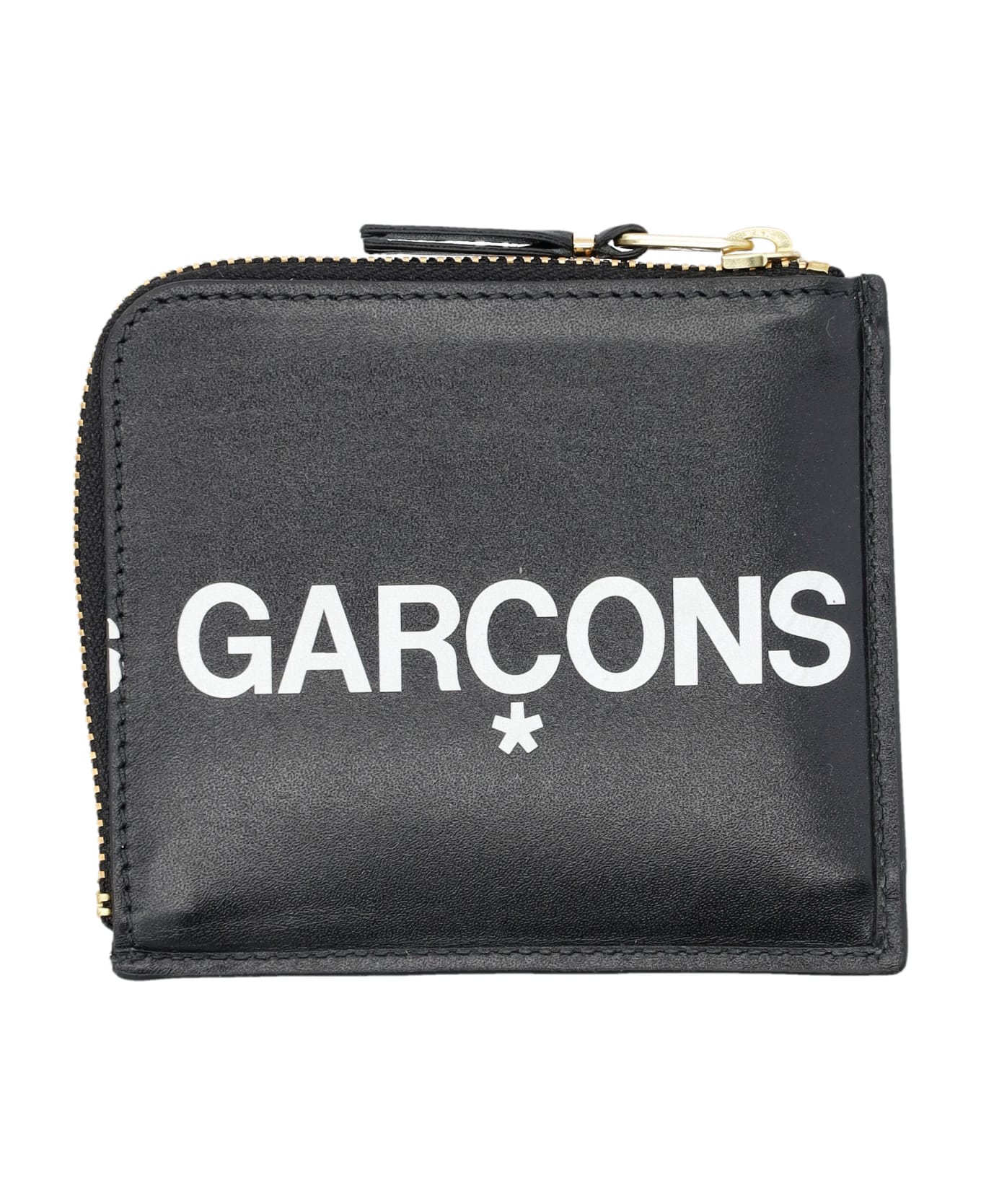 Comme des Garçons Wallet Huge Logo Wallet - BLACK 財布