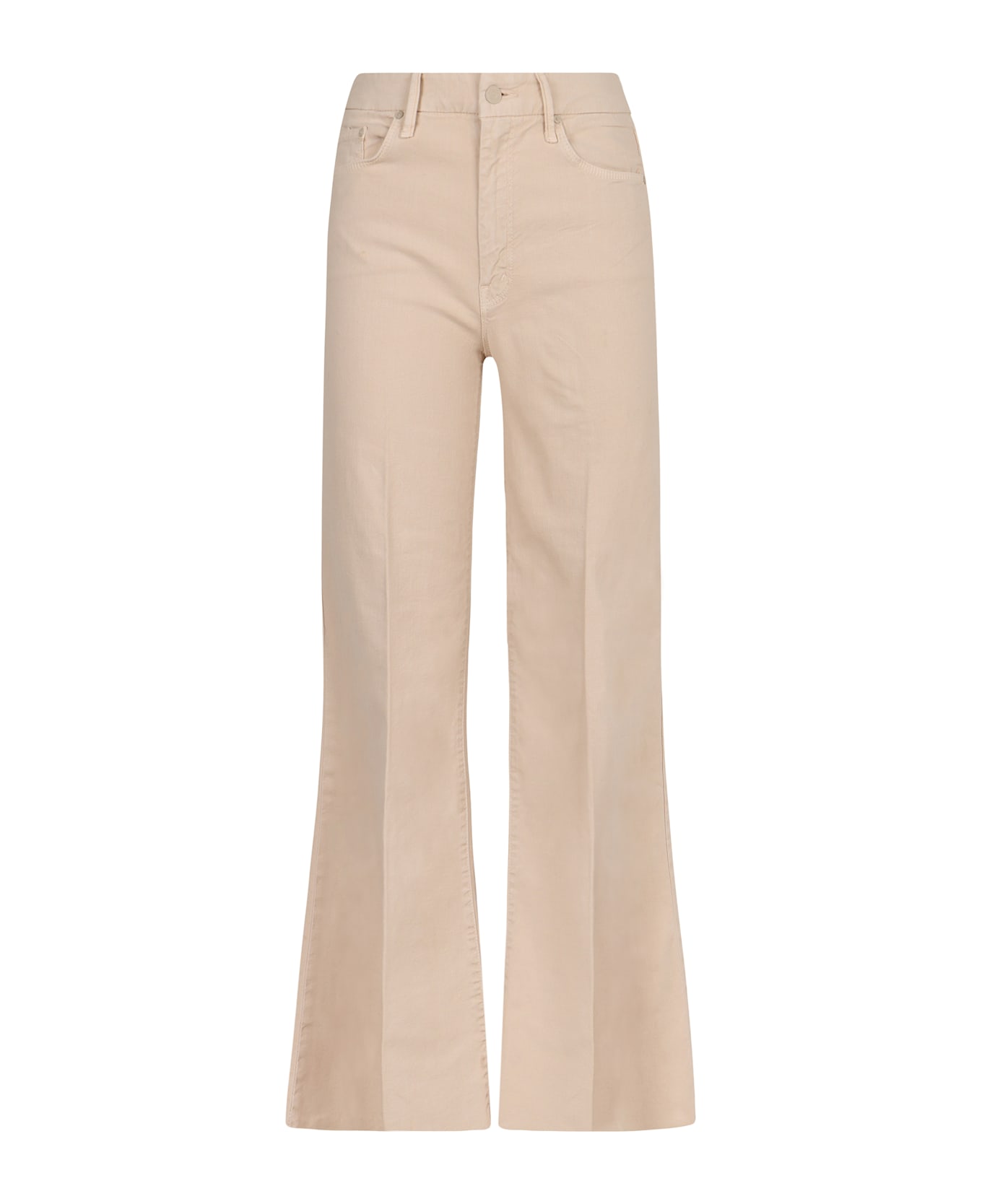 Mother High-rise Flared Jeans - Beige