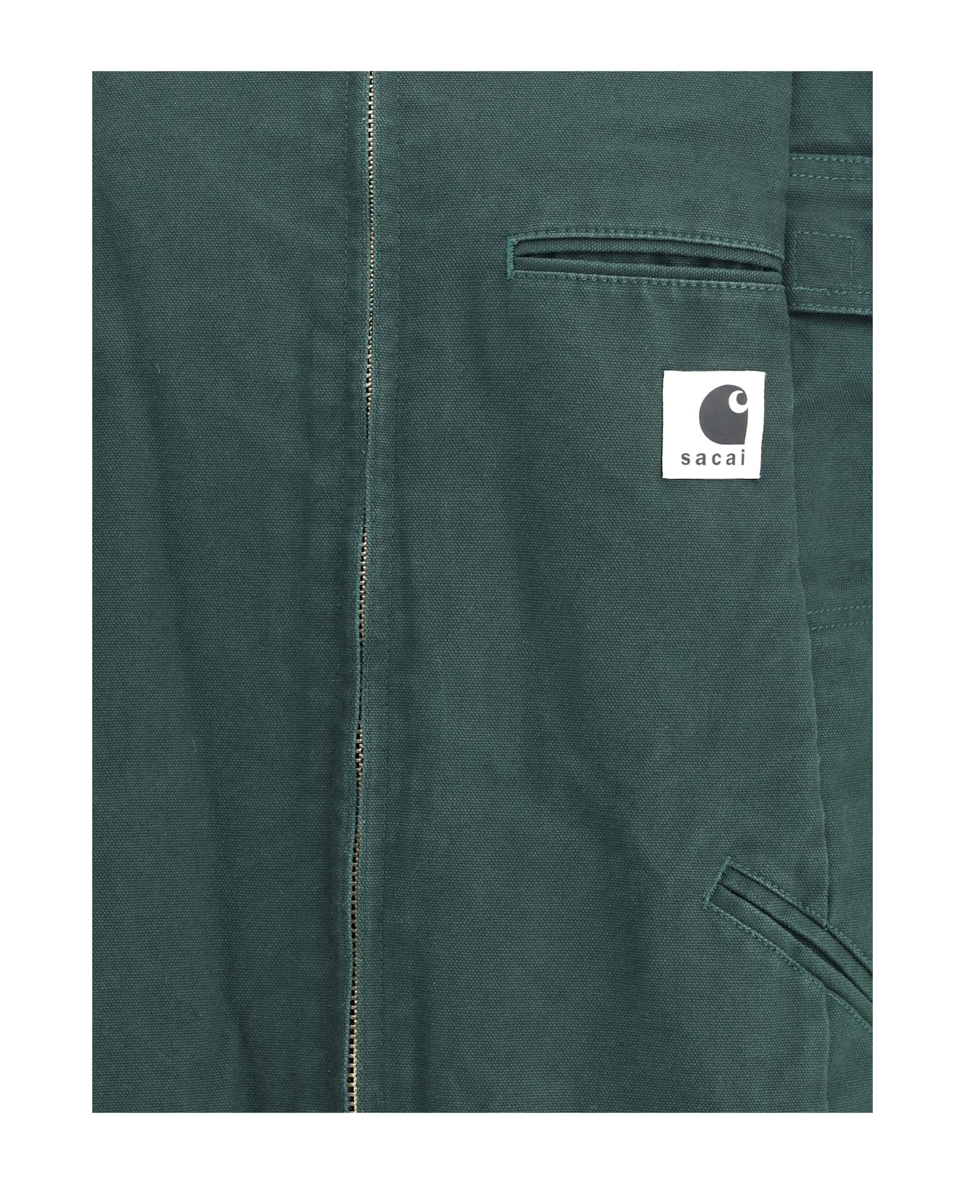 Sacai Wip Duck Jacket By Sacai X Carhartt