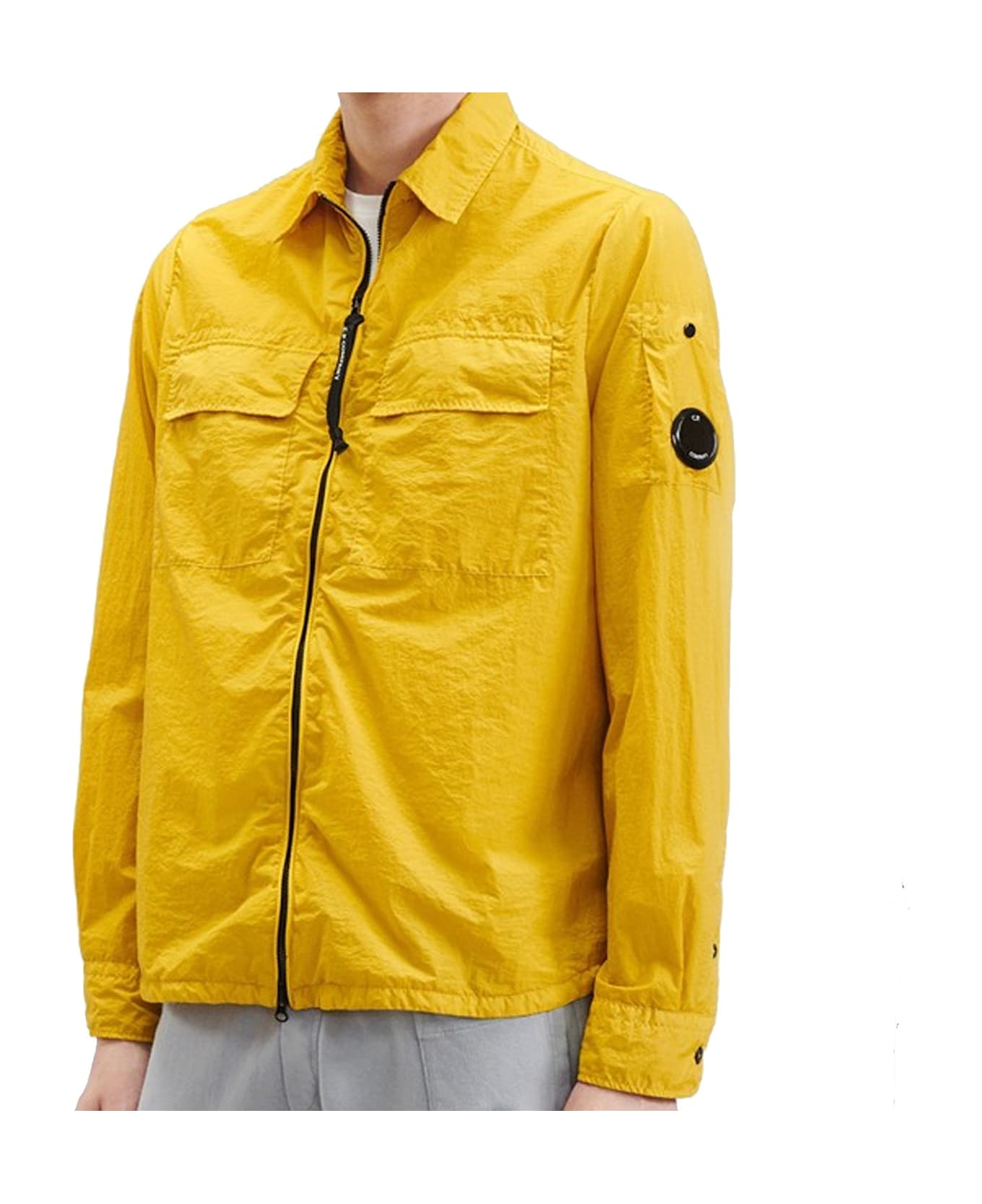 C.P. Company C.p Company Windbreaker Jacket - Yellow