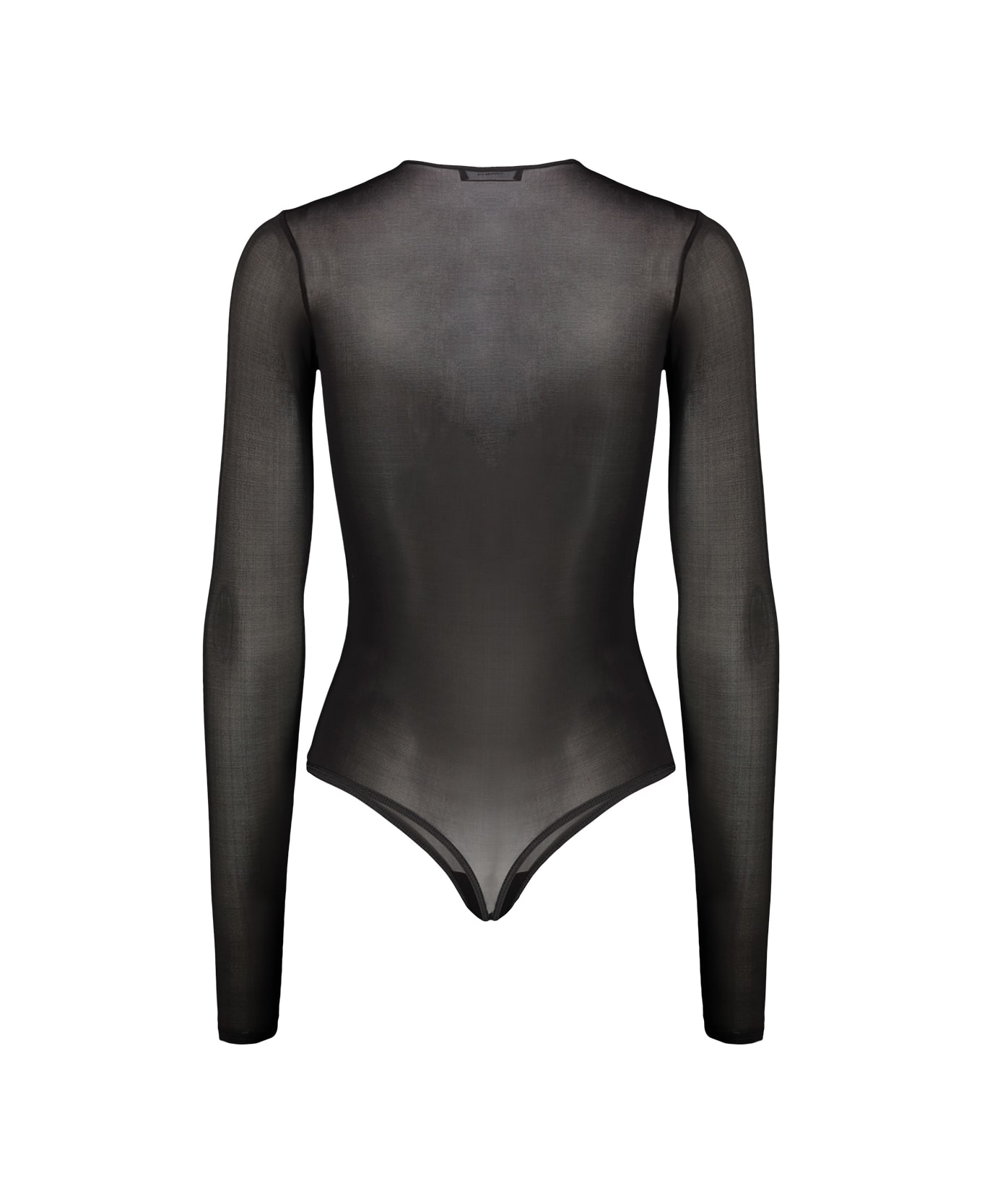 WARDROBE.NYC Sheer Bodysuit - Blk Black