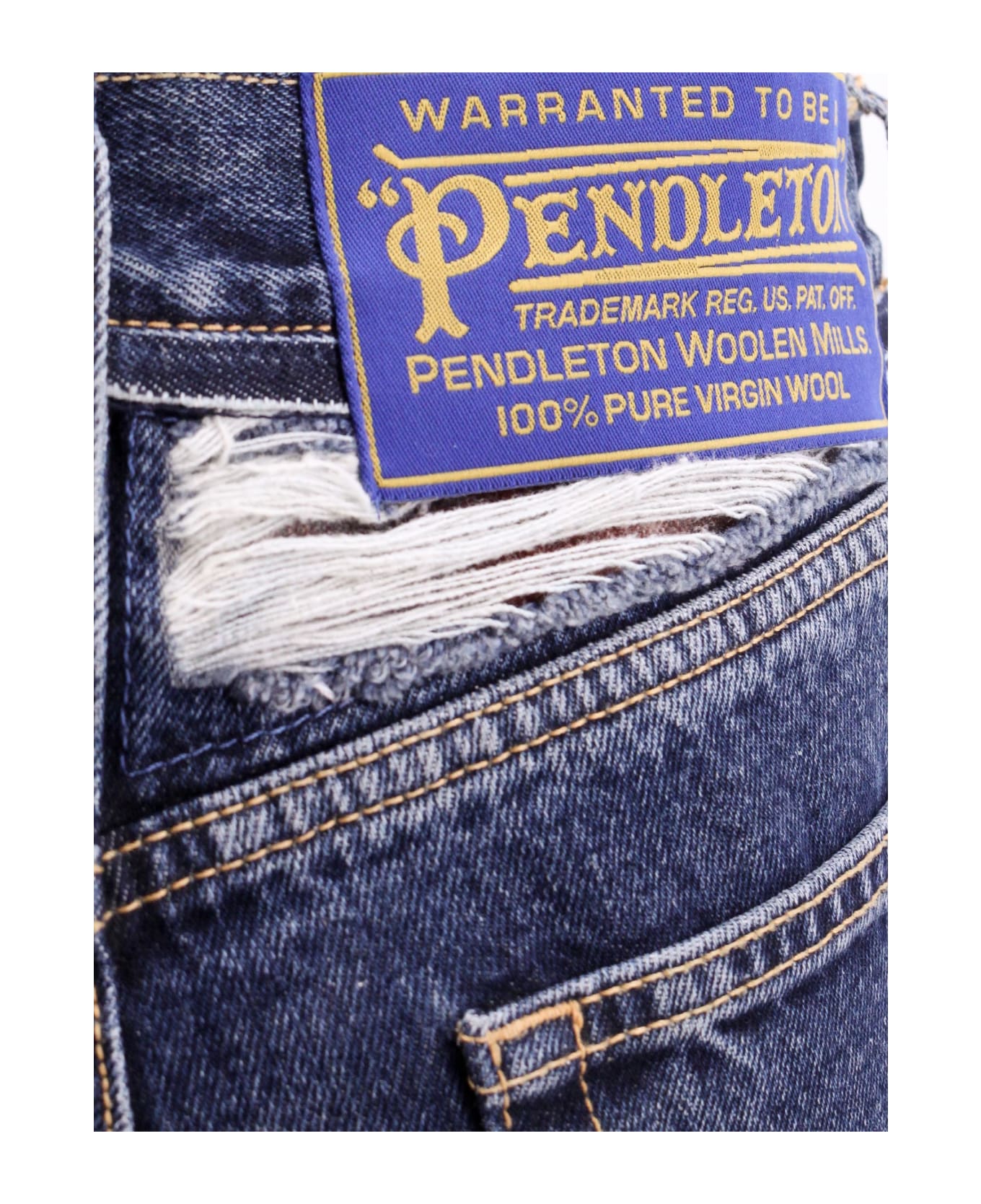 Maison Margiela Pendleton Jeans - Blue name:463