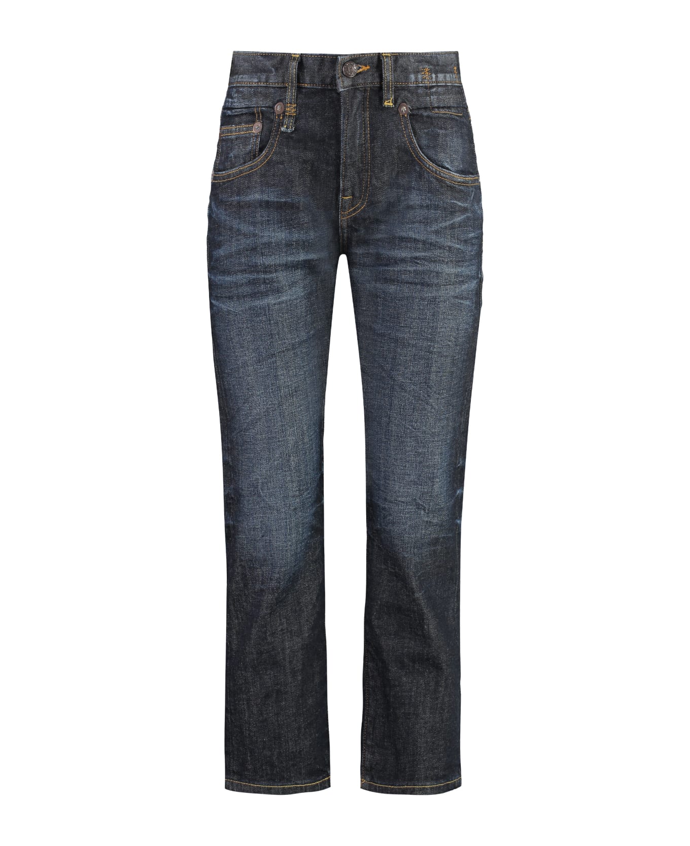 R13 5-pocket Straight-leg Jeans - Denim