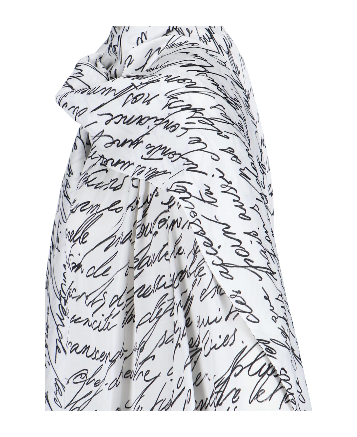 Balmain Lavallière Shirt - BLANCNOIR