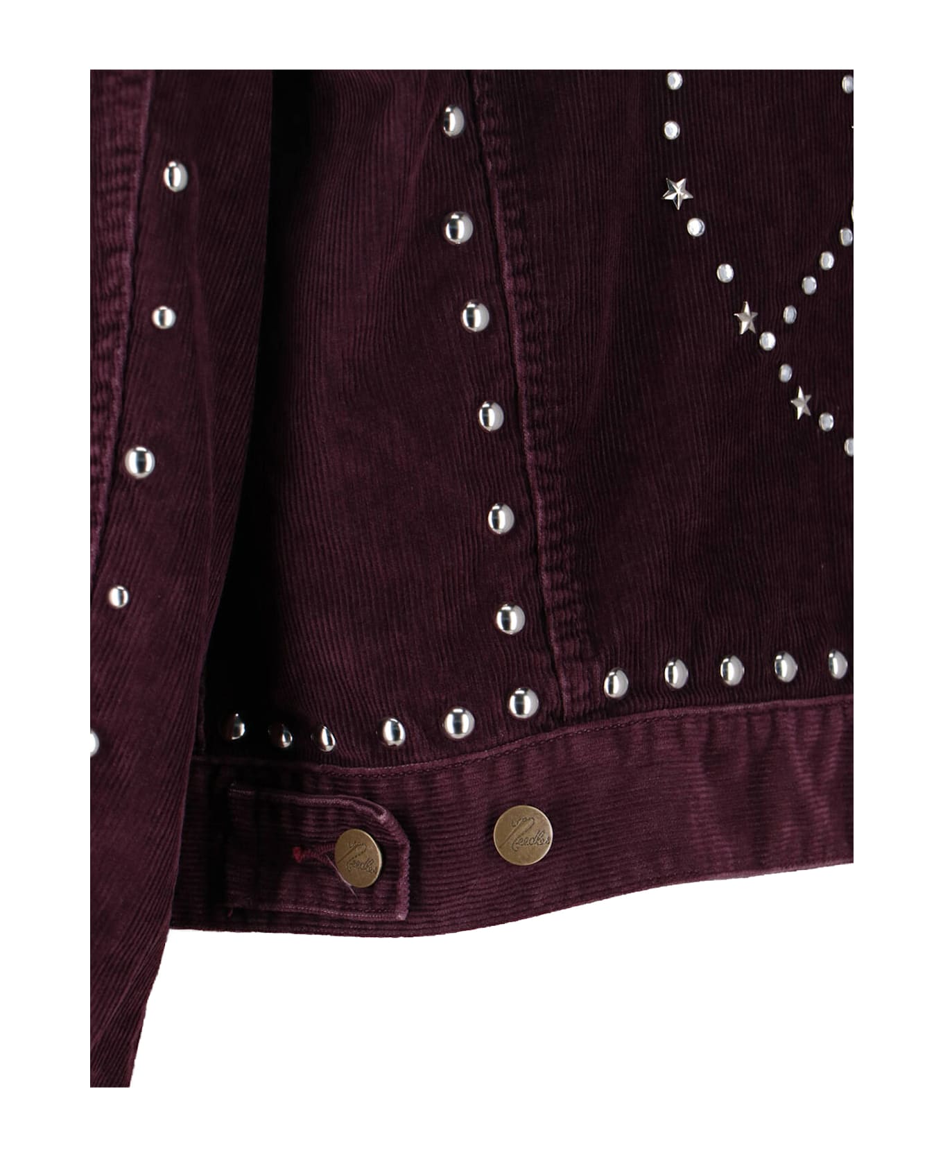 Needles Studs Corduroy Jacket - Purple