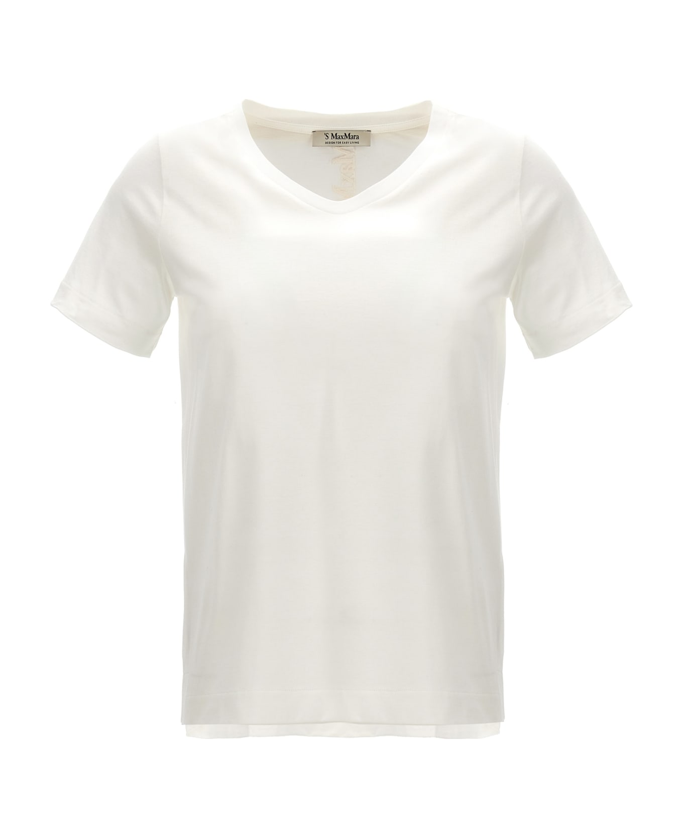 'bandana-print sleeveless hoodie 'quito' T-shirt - WHITE