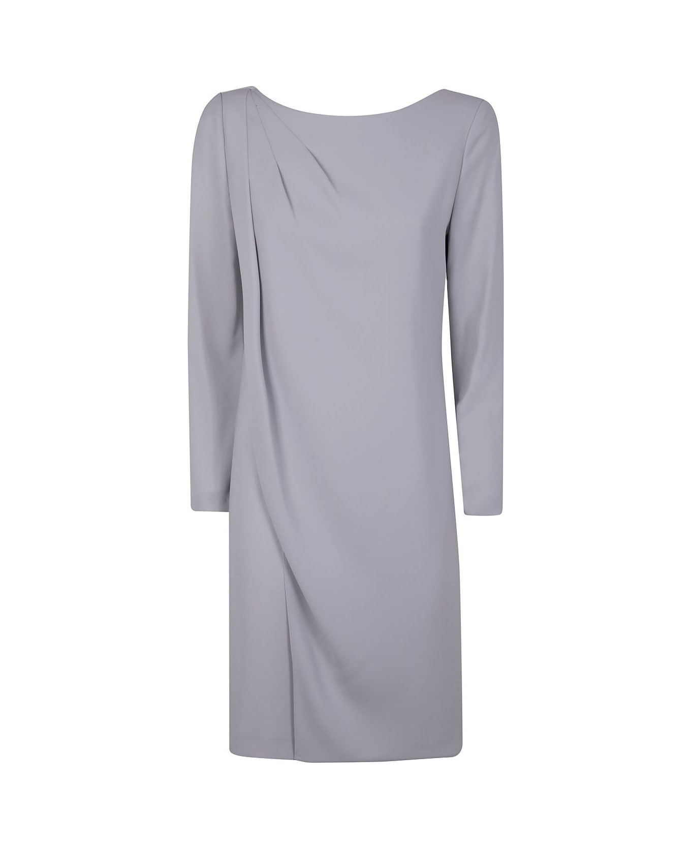 Emporio Armani Cady Short Dress - Beige