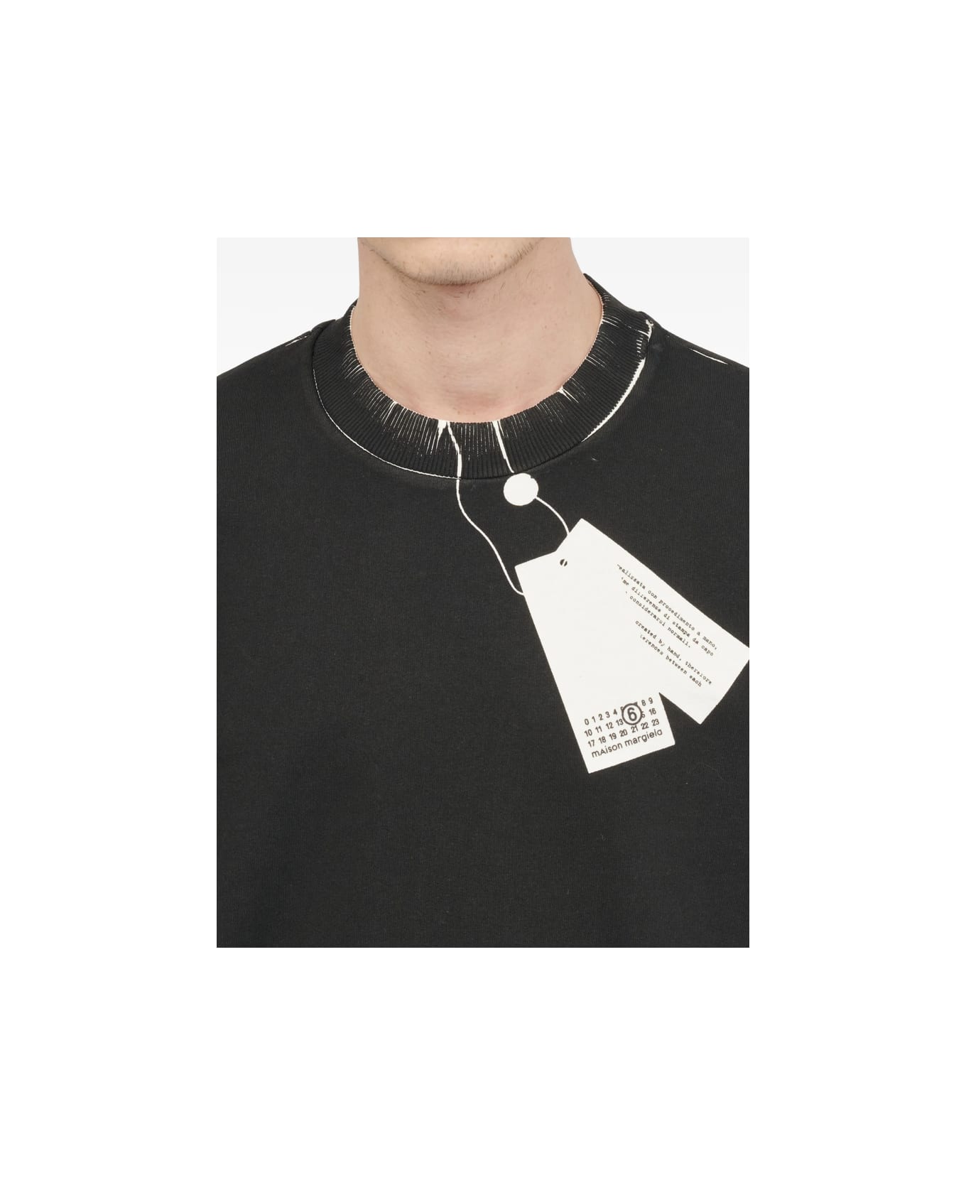 MM6 Maison Margiela Sweatshirt - BLACK