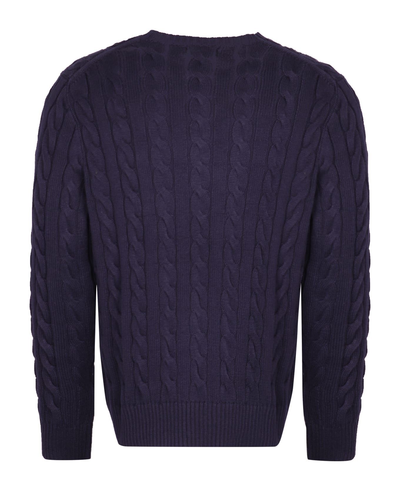 Polo Ralph Lauren Cable Knit Pullover - Hunter Navy