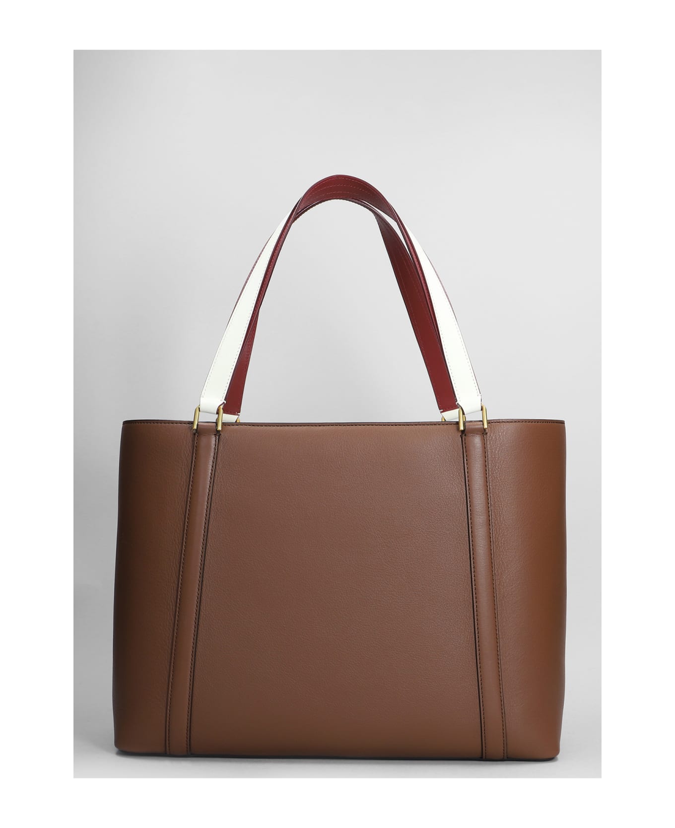 Bally Code Tote L Tote In Brown Leather - brown