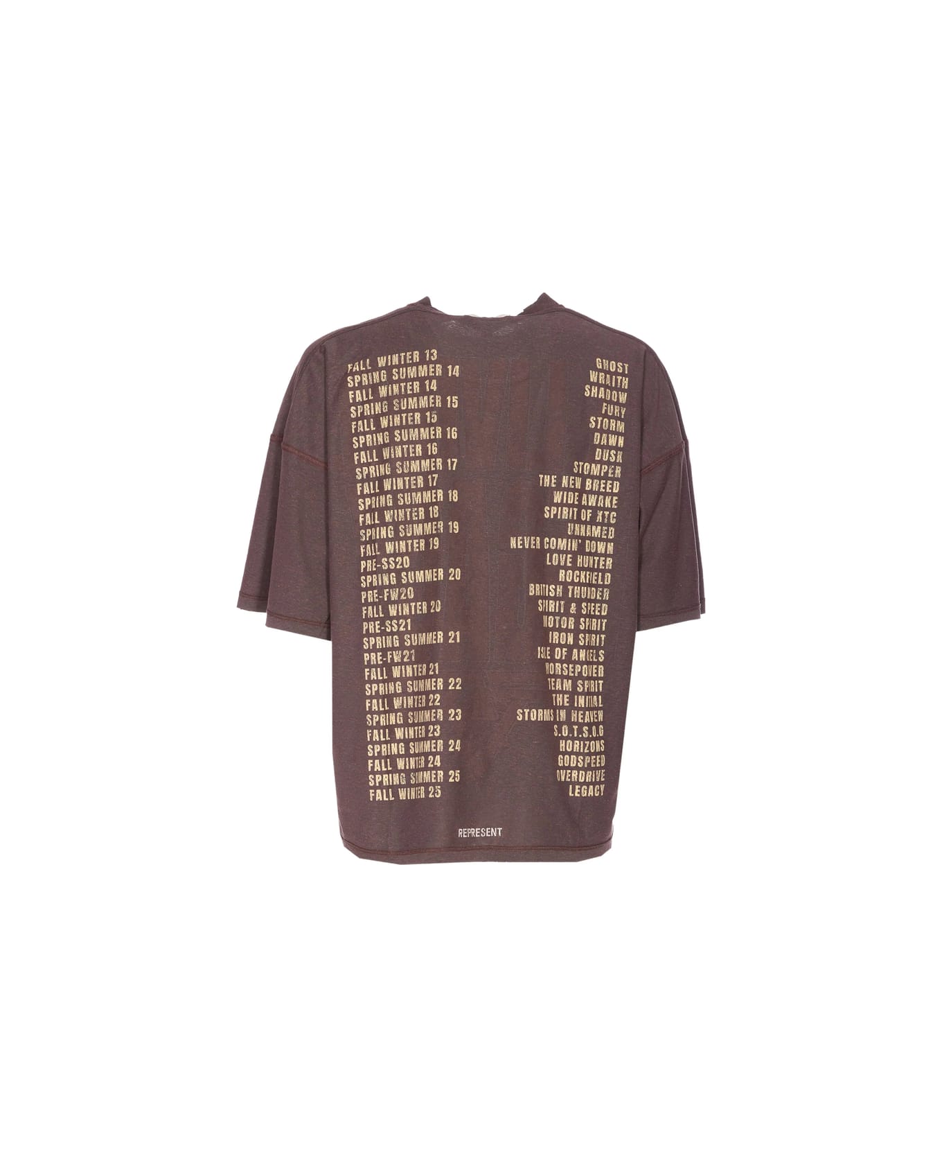 REPRESENT T-shirt - BLACK