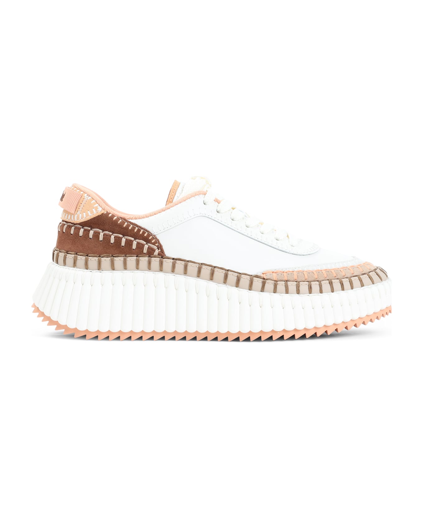 Chloé Nama Sneakers - Sepia Peach