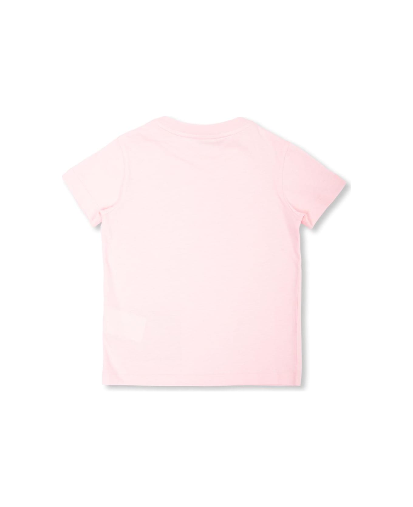 Fendi Kids T-shirt With Logo - Rosa