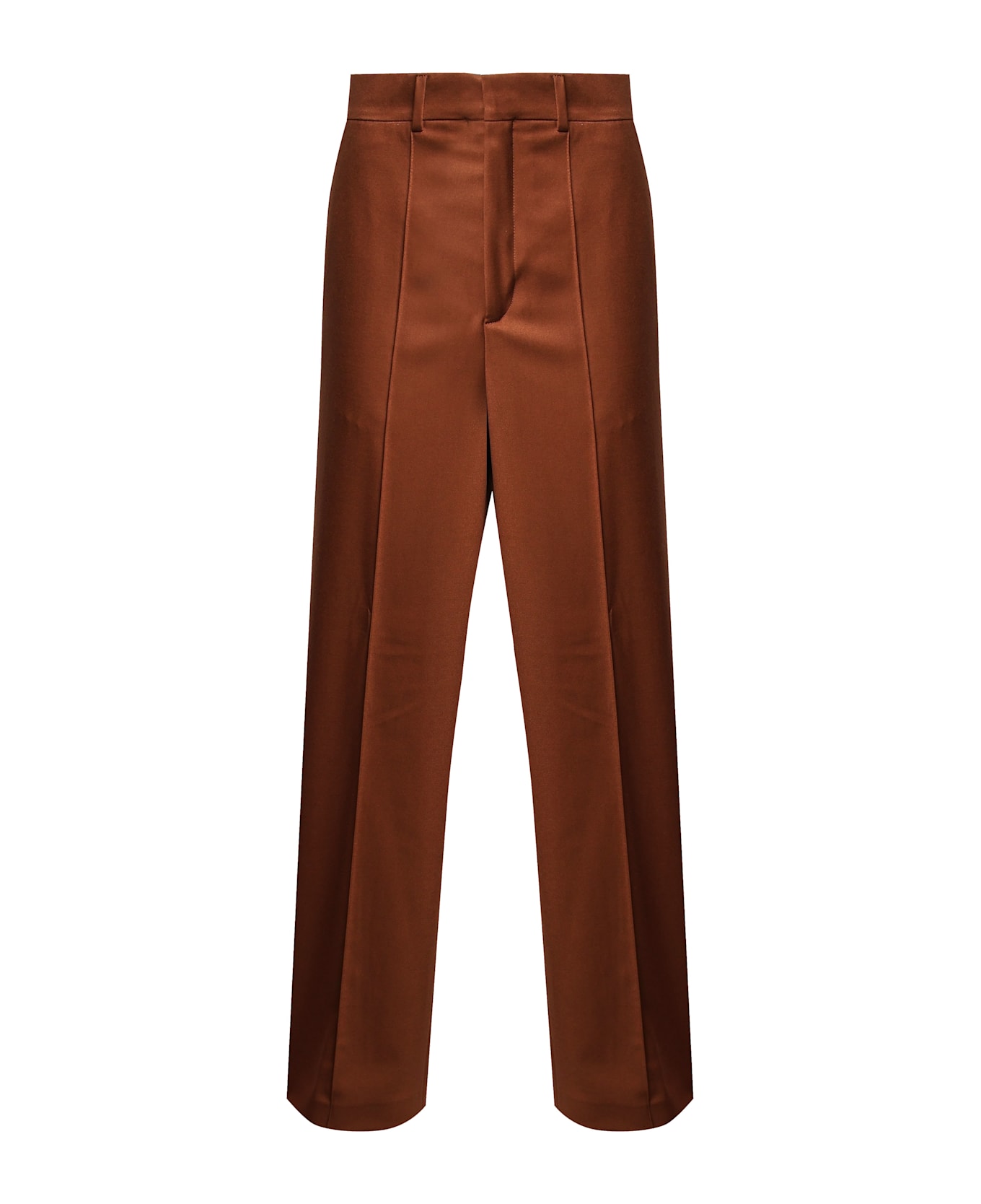 Nineminutes Dakota Suede Trousers - Brown