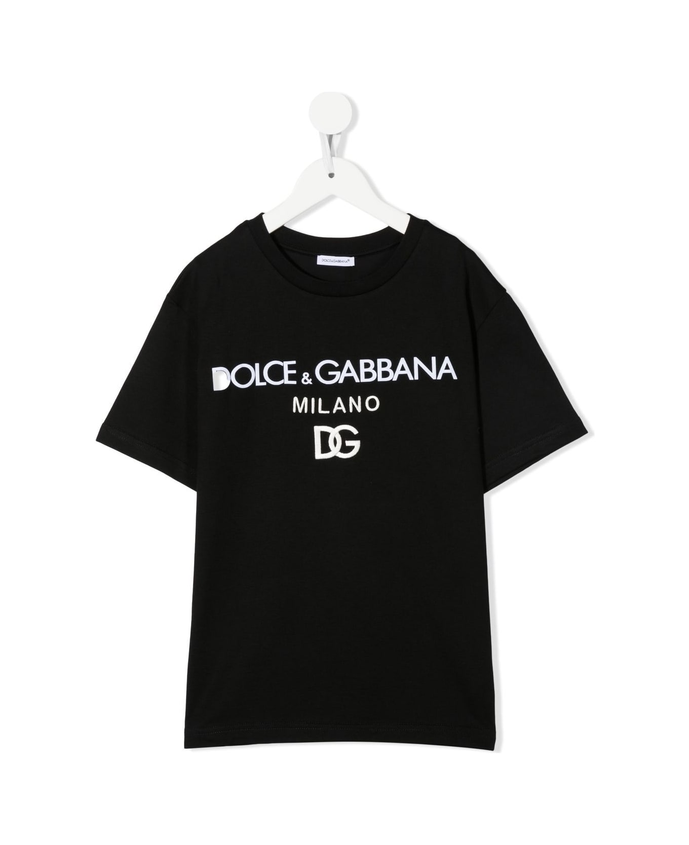 Dolce & Gabbana T-shirt Con Stampa - Black Tシャツ＆ポロシャツ