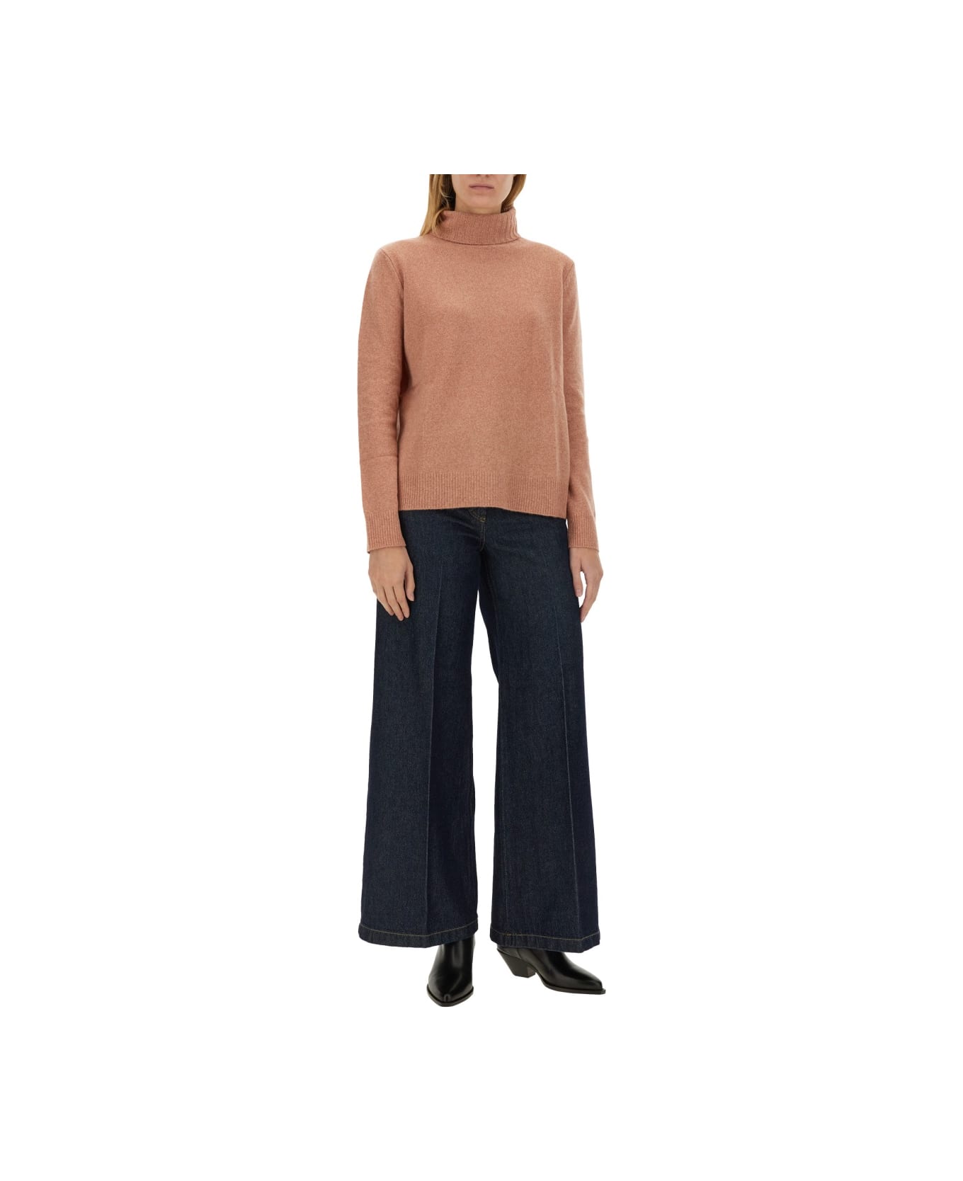 Aspesi Wool Jersey. - PINK