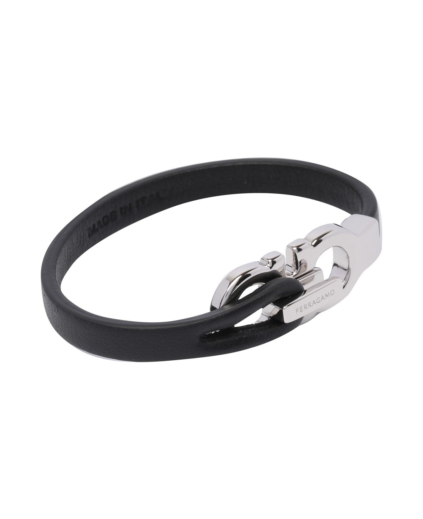 Ferragamo Gancini Bracelet - Black