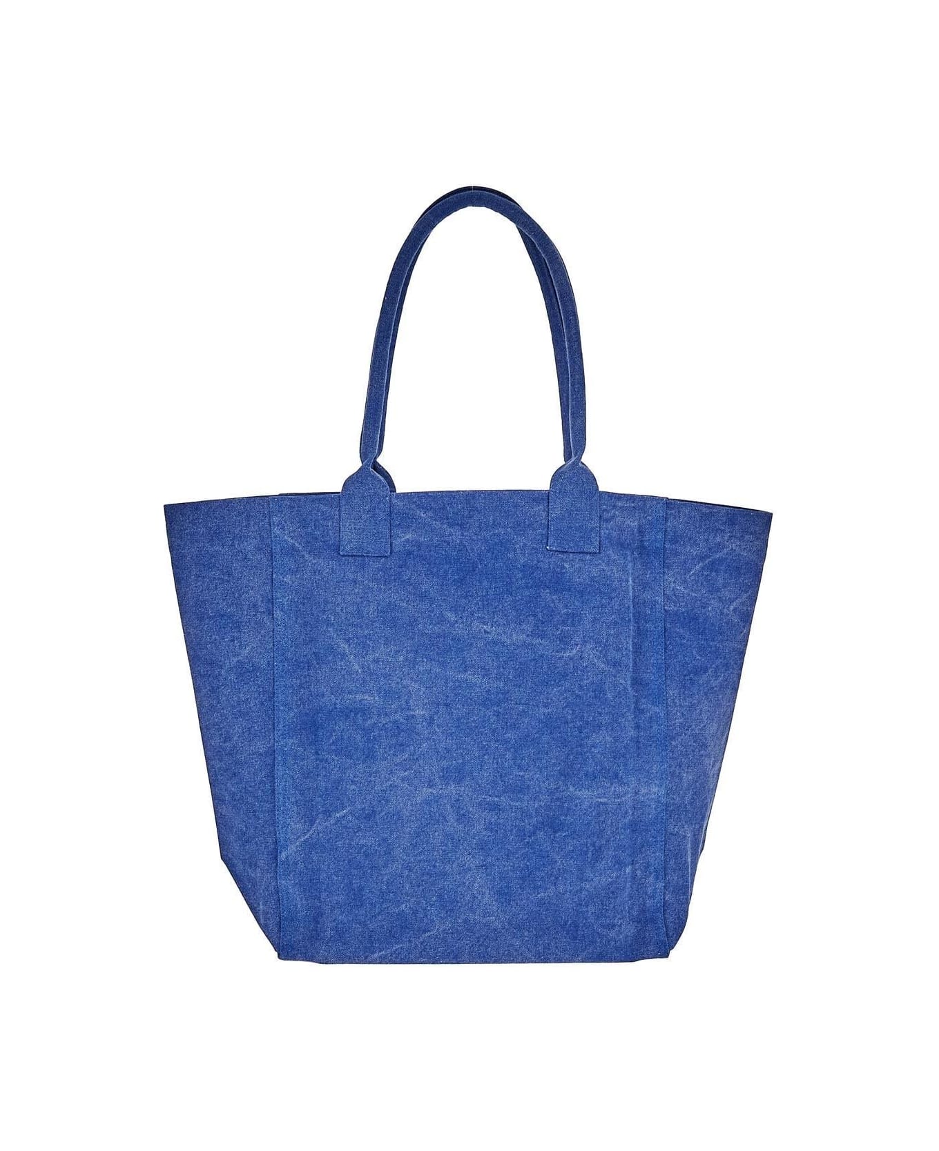 Isabel Marant Yenky Logo Tote Bag - Blue