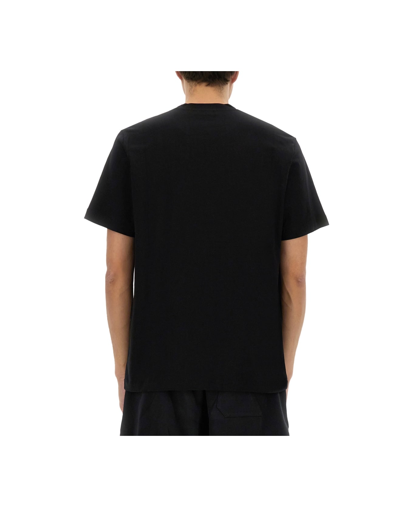 MSGM Cotton T-shirt - BLACK