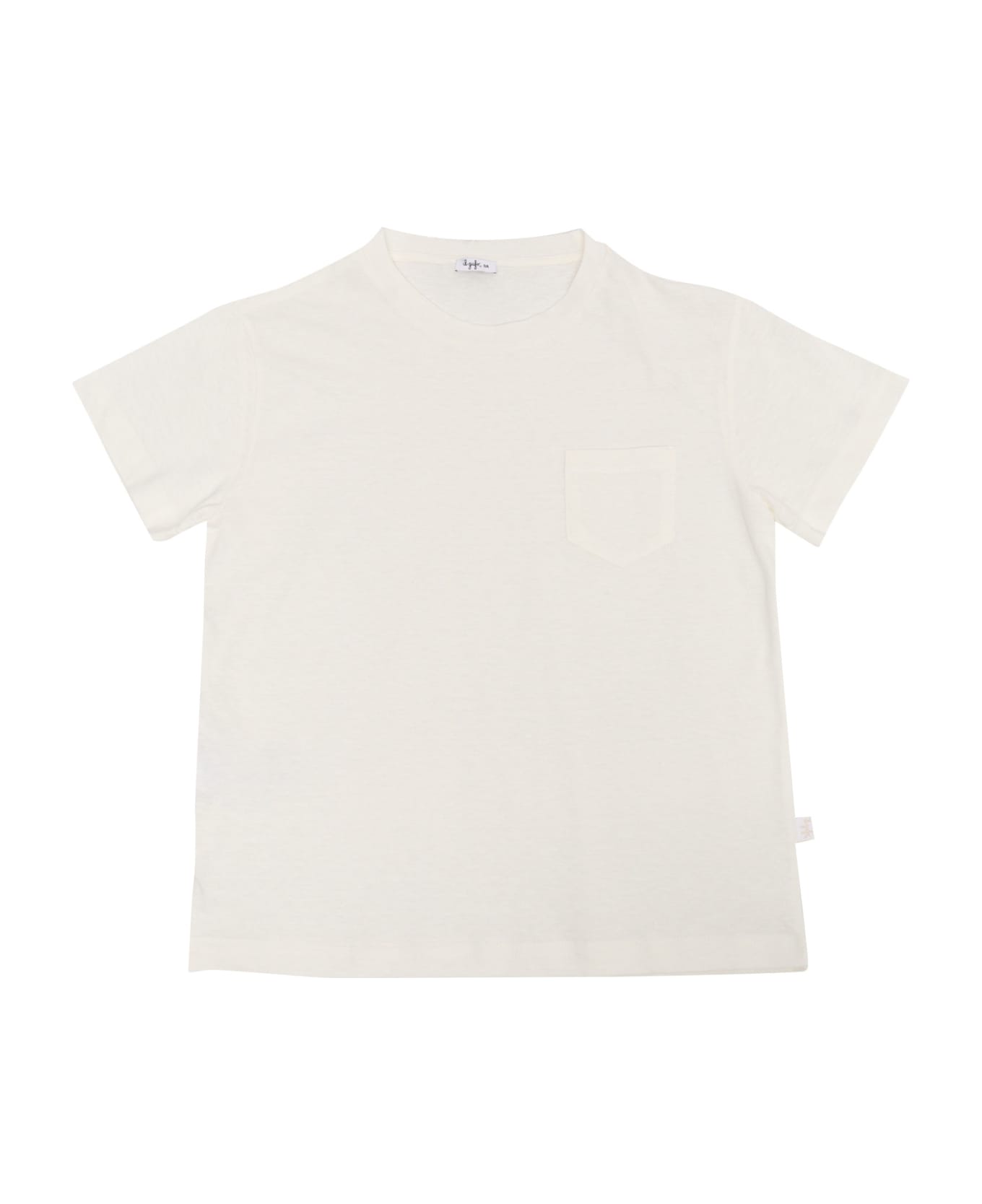 Il Gufo Cotton T-shirt - WHITE Tシャツ＆ポロシャツ