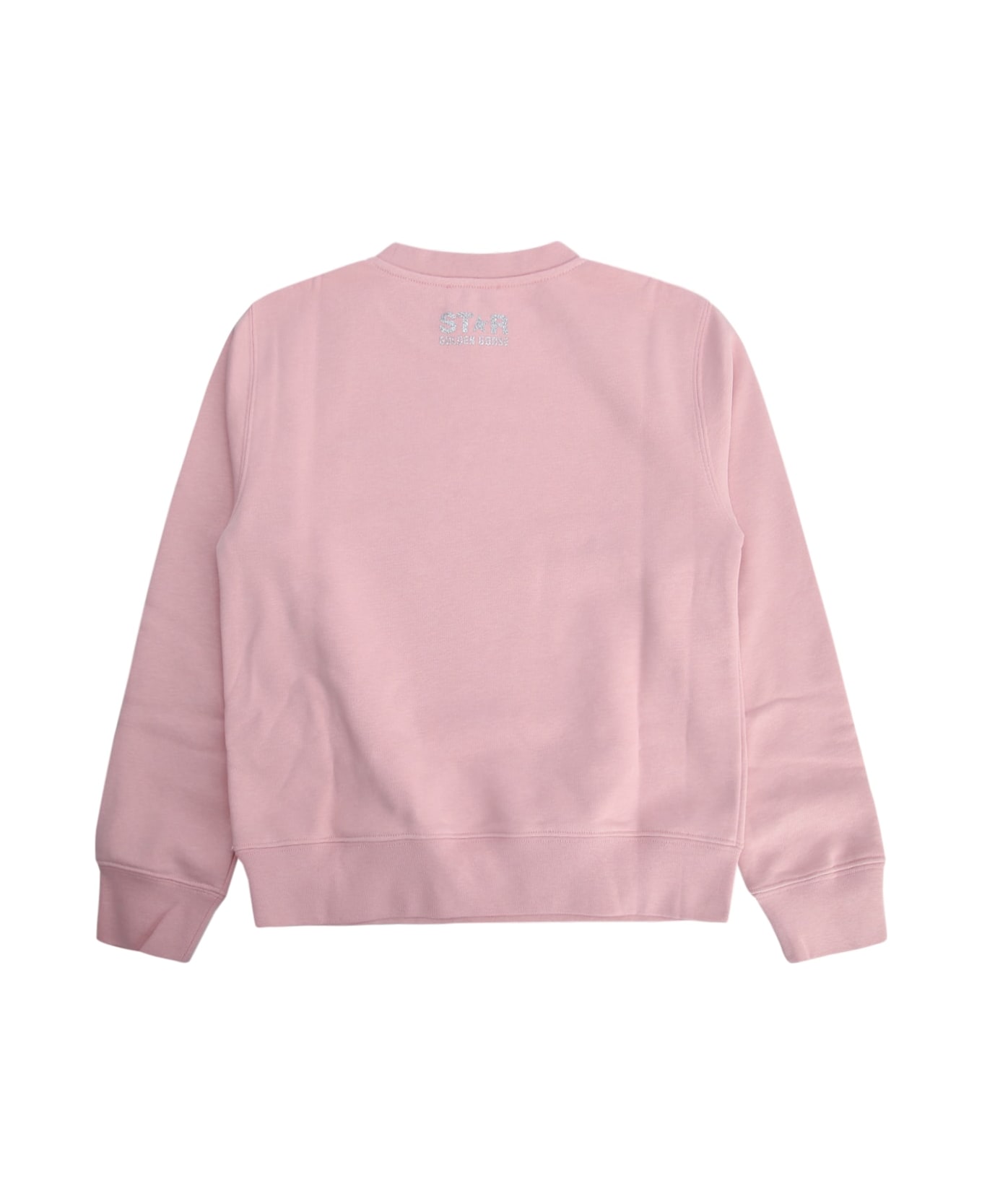 Golden Goose Star/ Girl's Crewneck Reg - PINKSILVER
