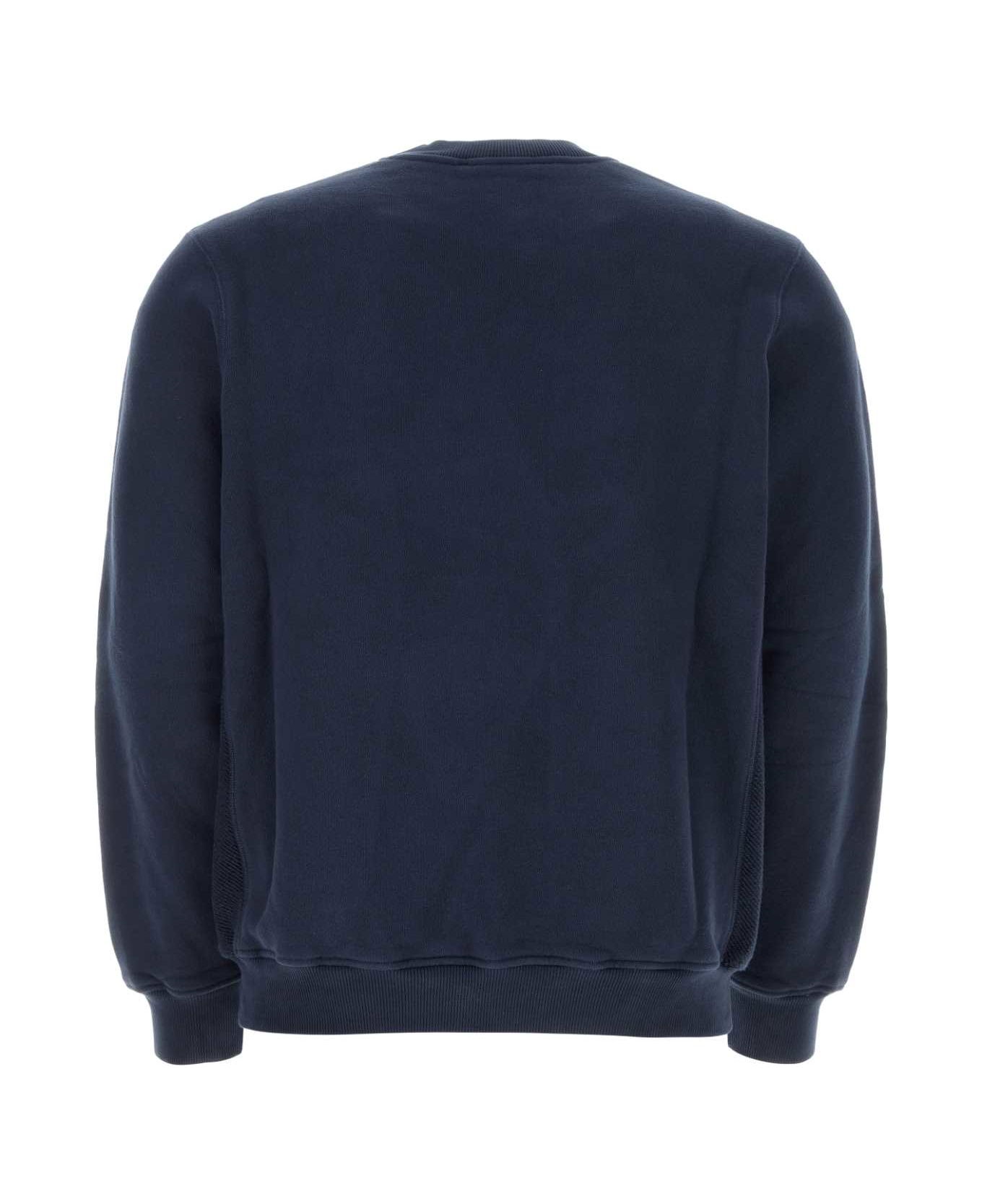 Casablanca Navy Blue Cotton Sweatshirt - SOFSPILOONAV フリース