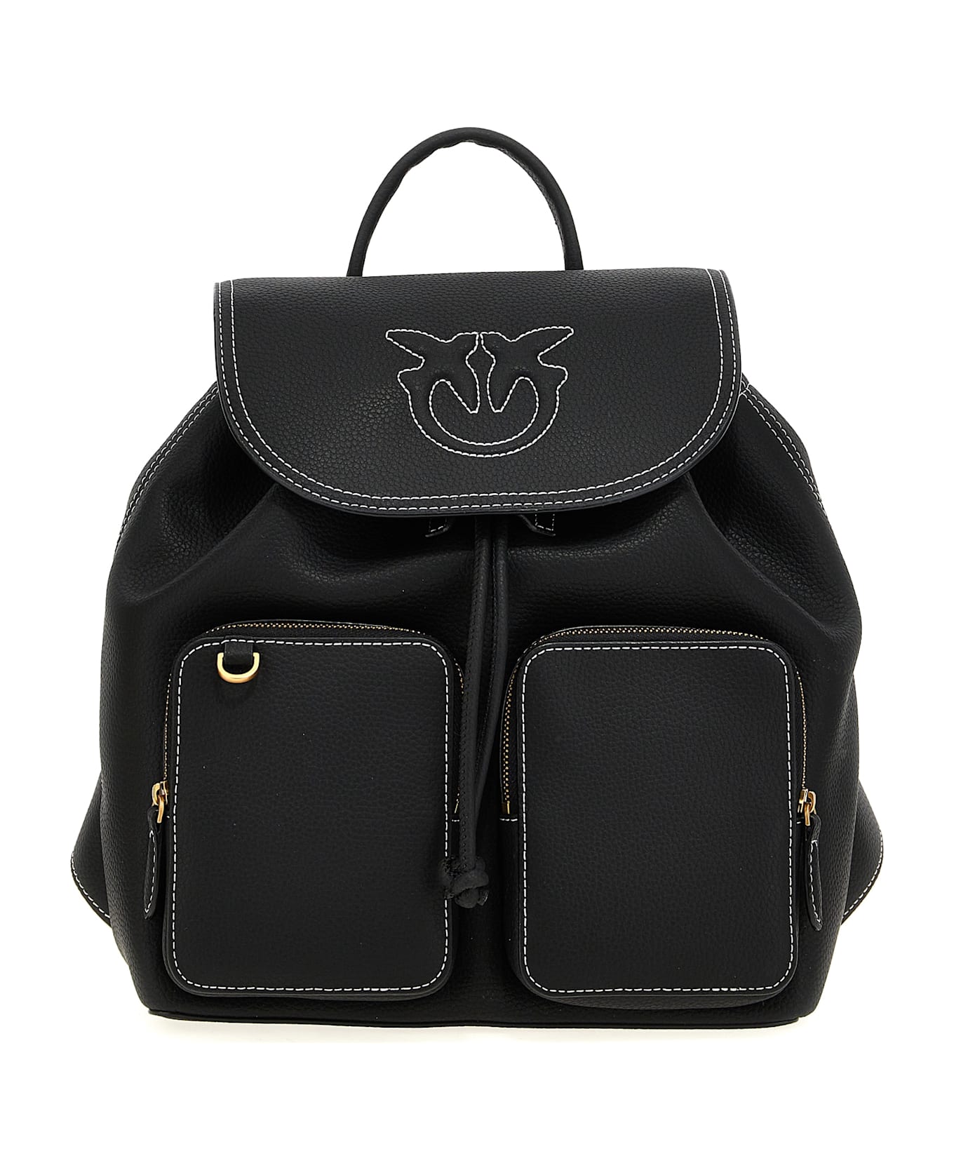 Pinko Multipocket Backpack - Black
