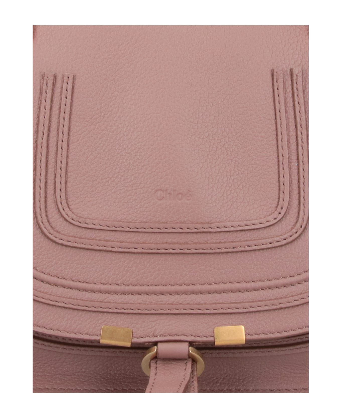 Chloé Mercie Shoulder Bag - Pink