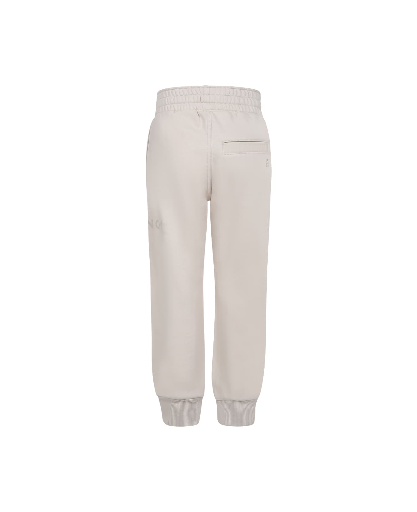 Givenchy Beige Trousers For Boy With Logo - Beige