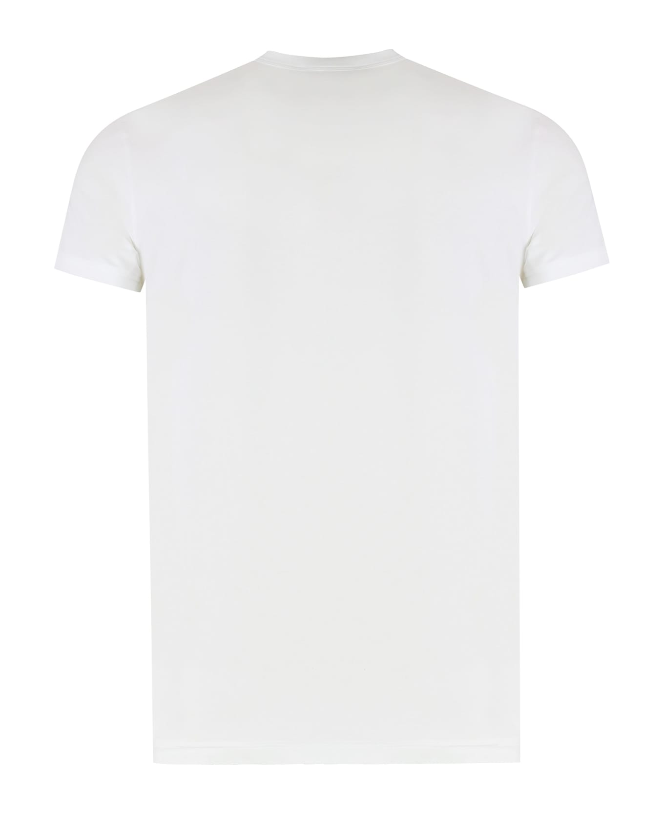 Dolce 
Gabbana Cotton Crew-neck T-shirt - White