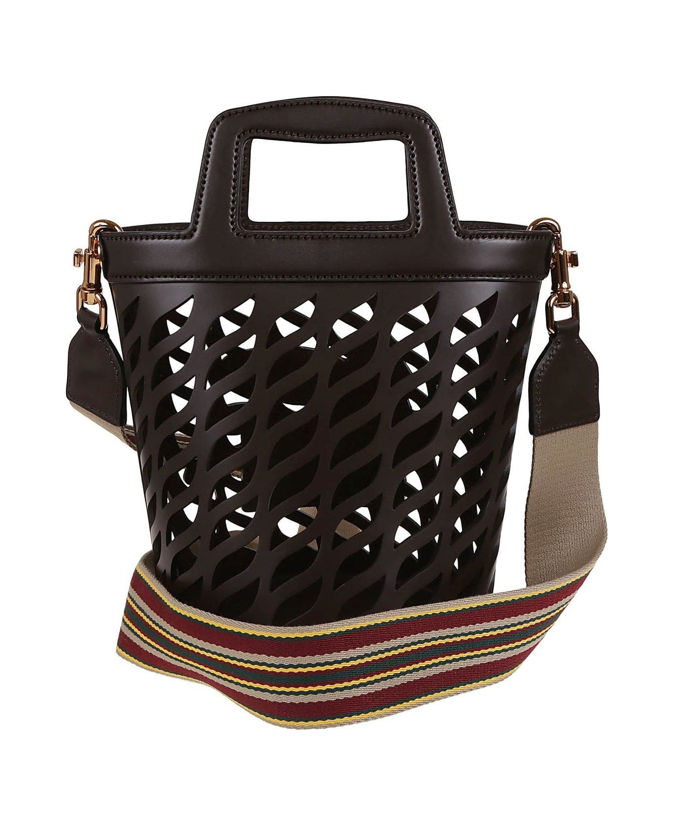 Etro Coffa Cut-out Bucket Bag