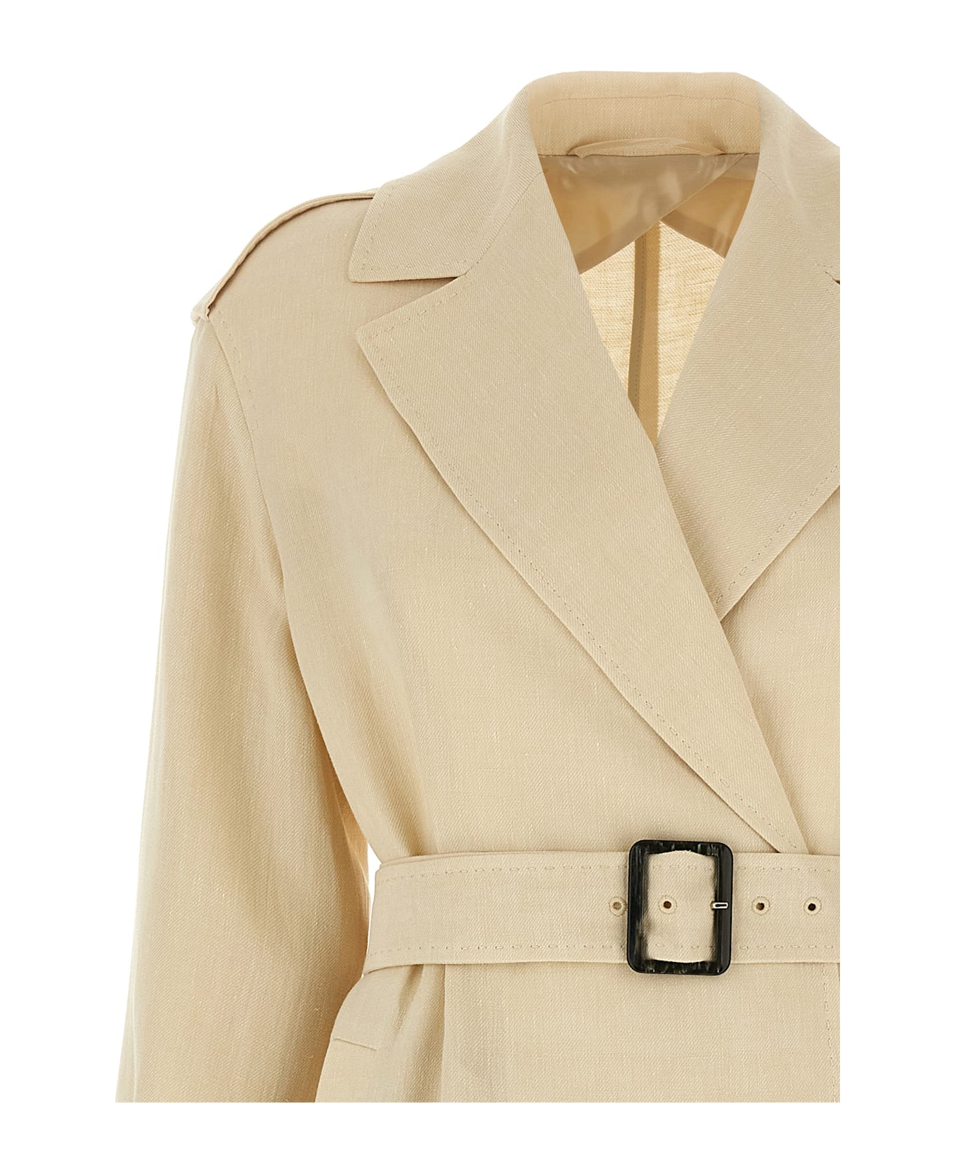 Max Mara Studio 
vieste
 Trench Coat - Beige