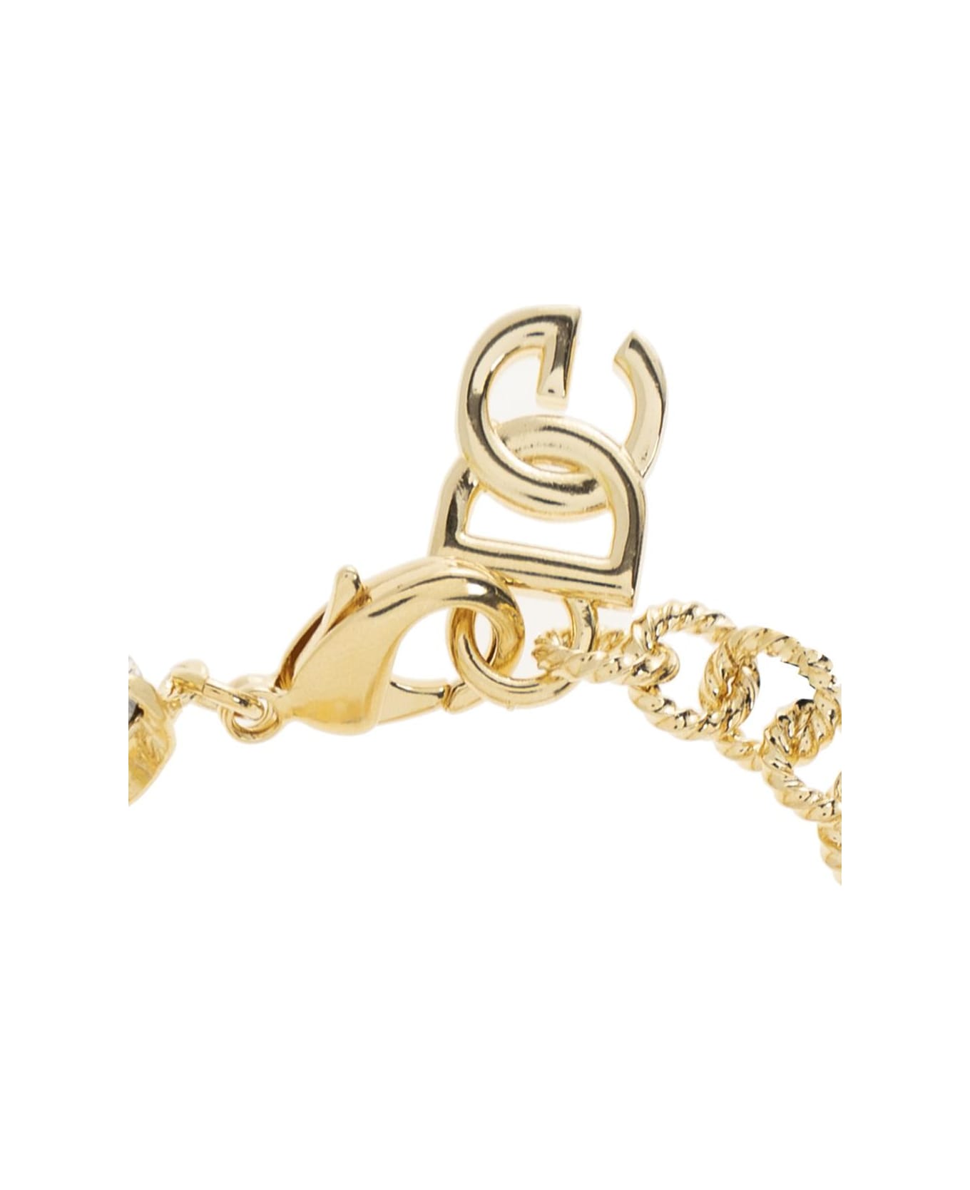 Dolce & Gabbana Bracelet With Logo - Golden