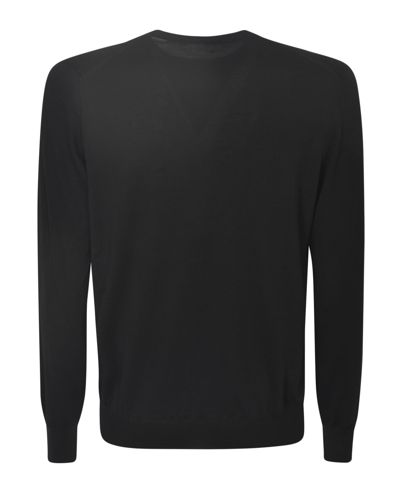 Tagliatore Gray Sweater - Black ニットウェア
