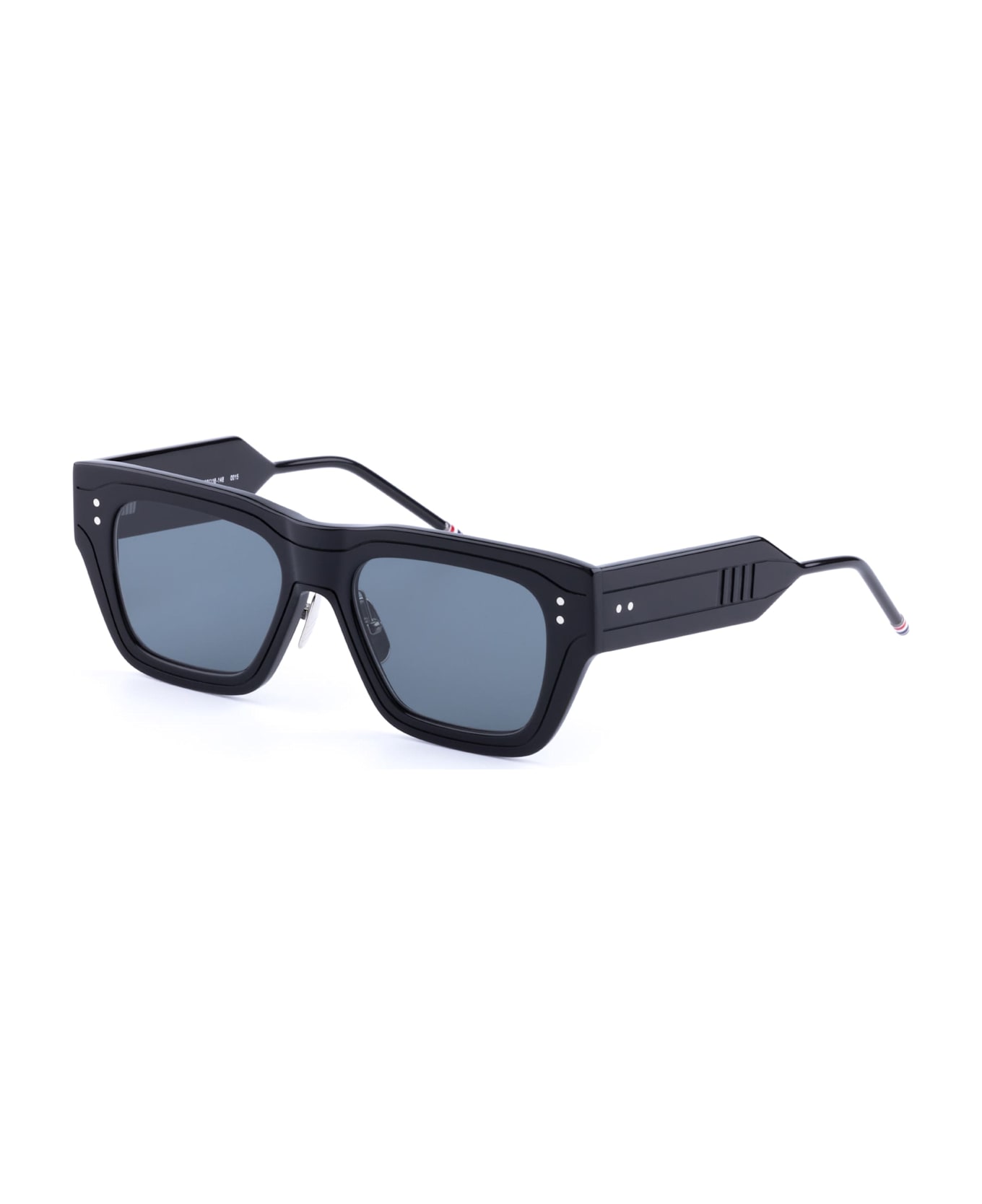 Thom Browne Rectangular - Black / Asian Fit Sunglasses - Black