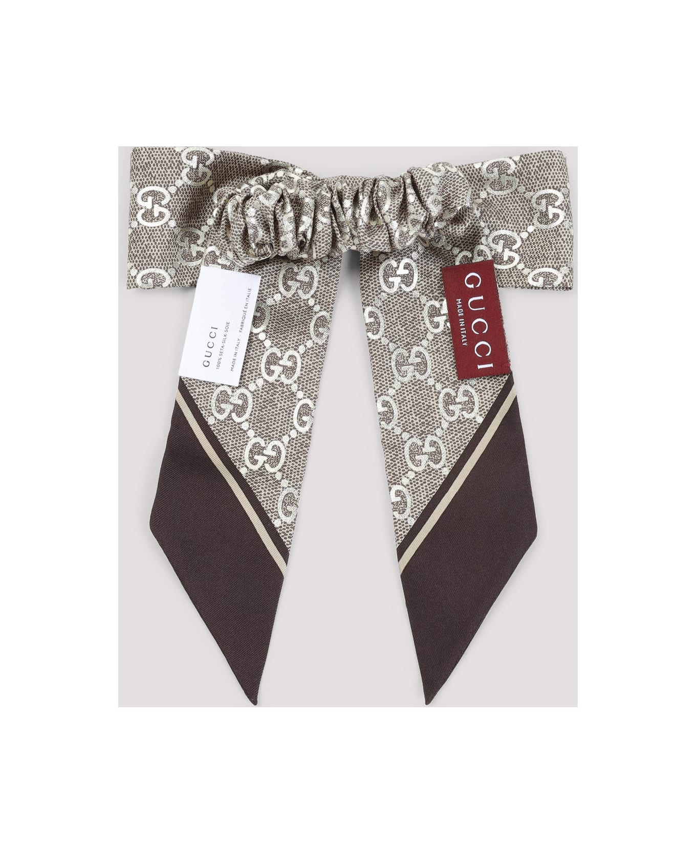 Gucci Scrunchies - Camel Light Brown